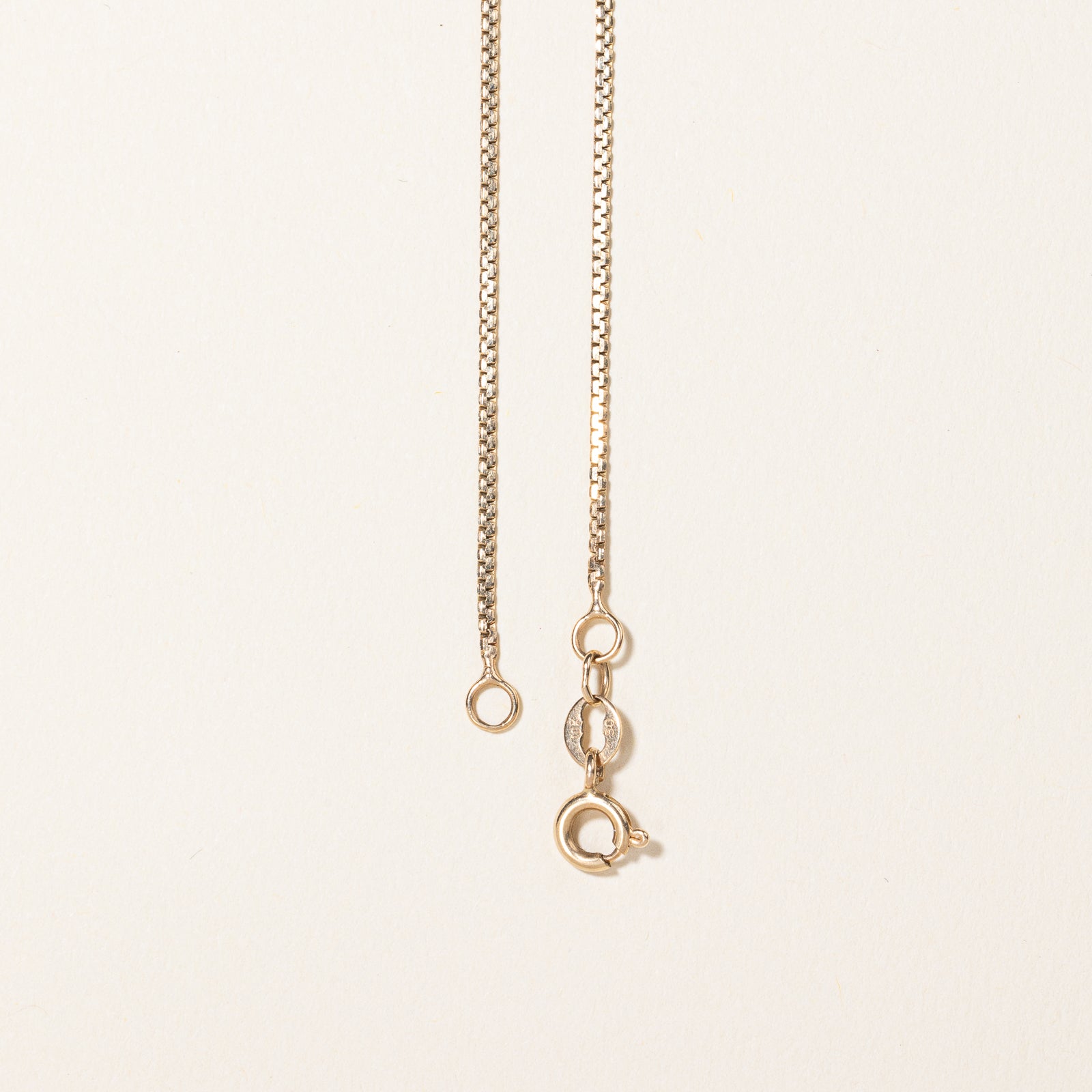 Yellow Gold S Link Chain | 20" |
