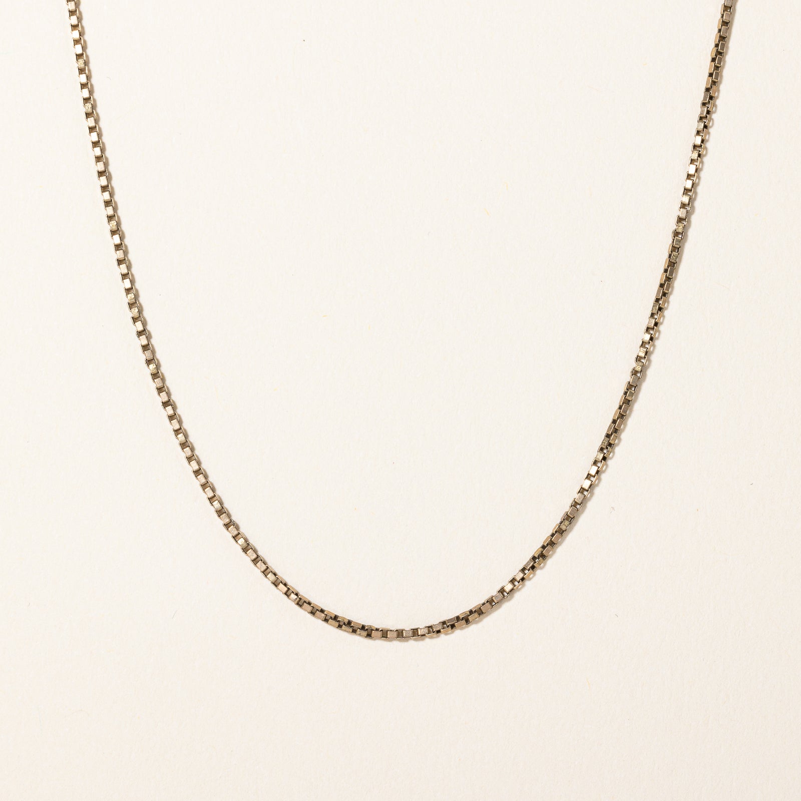Yellow Gold Box Link Chain | 21" |