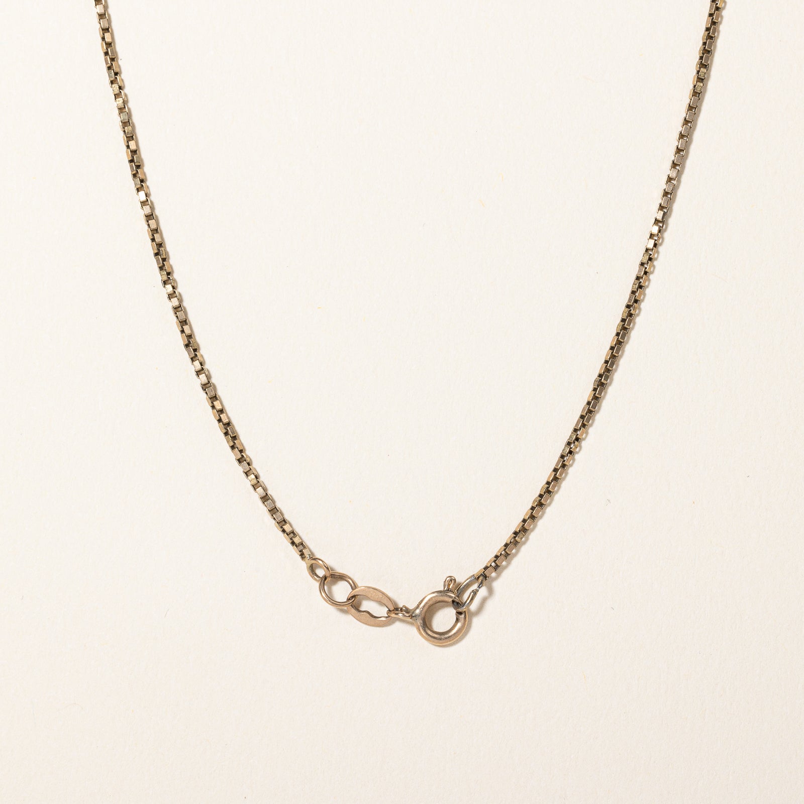 Yellow Gold Box Link Chain | 21" |