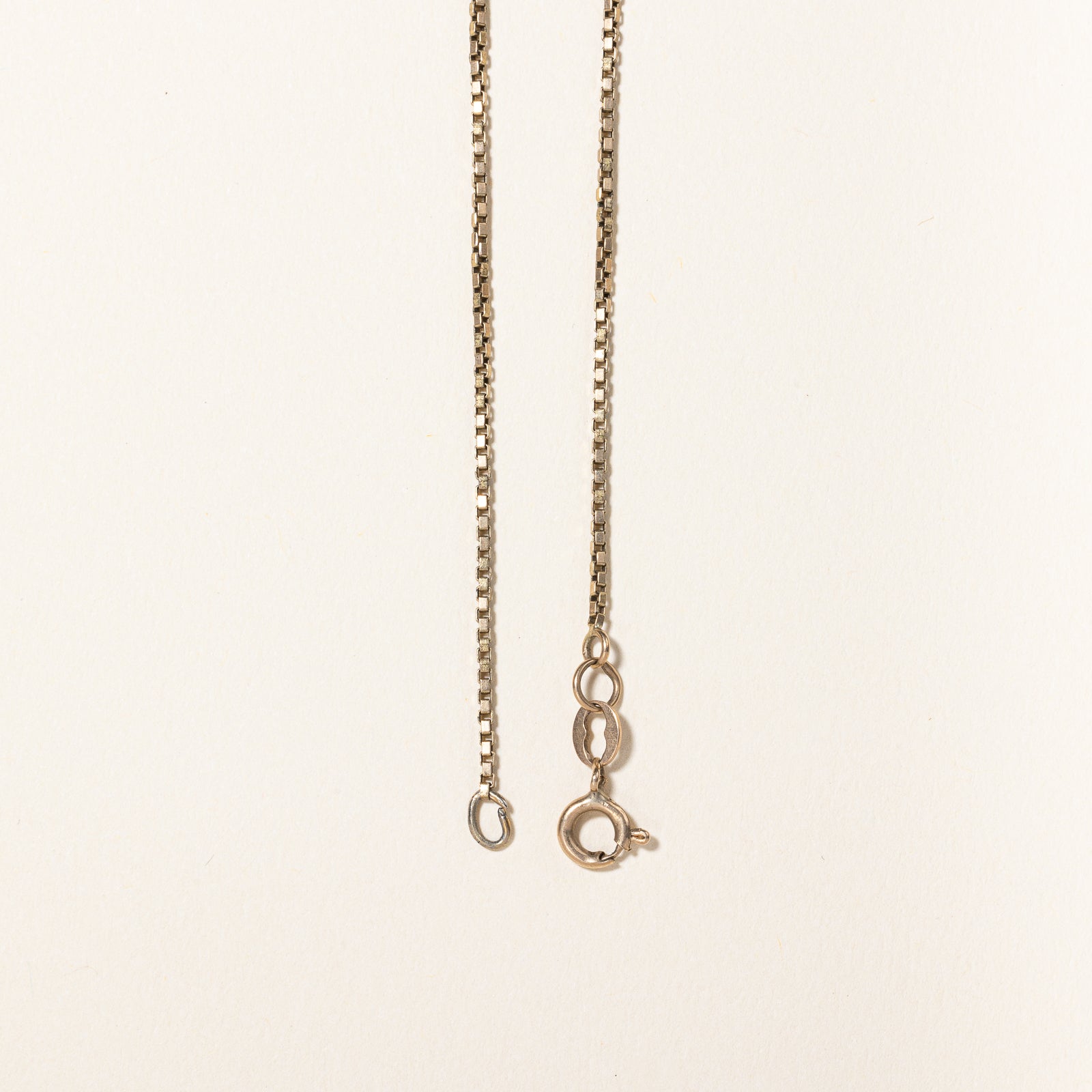 Yellow Gold Box Link Chain | 21" |