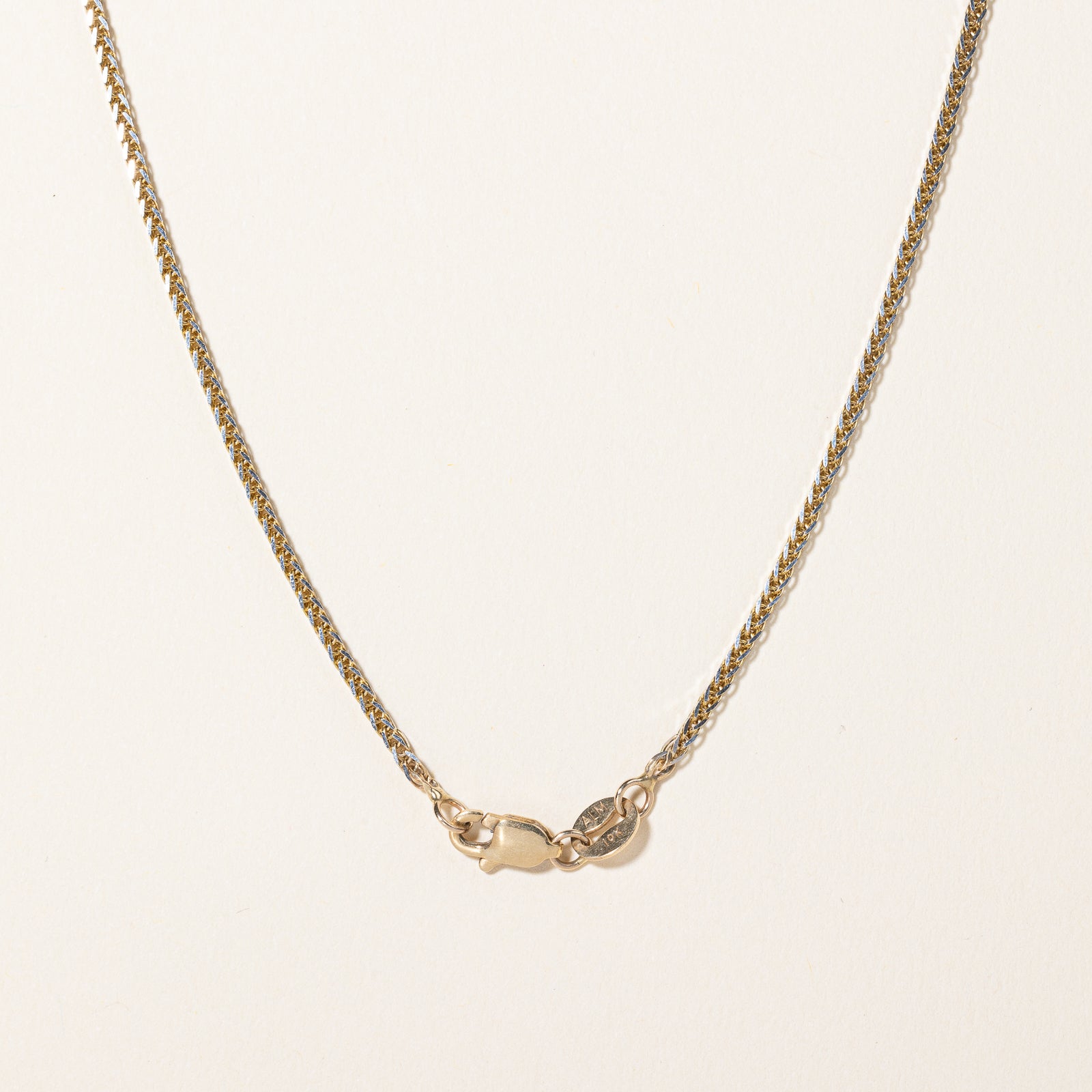 Two Tone Birdcage Link Choker | 14" |