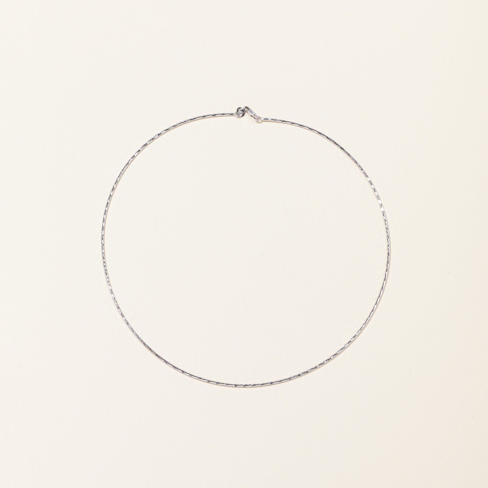 18k White Gold Choker Chain | 15" |