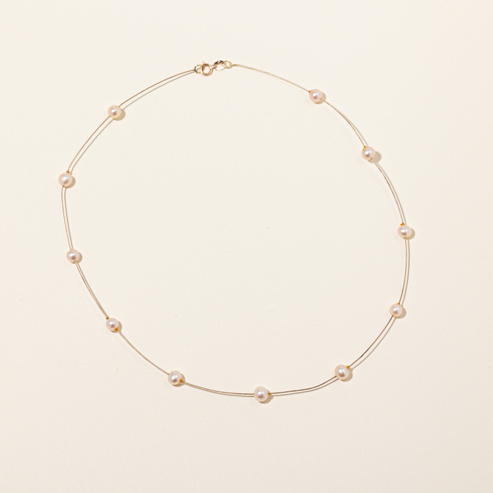 Pearl Choker Necklace | 16" |