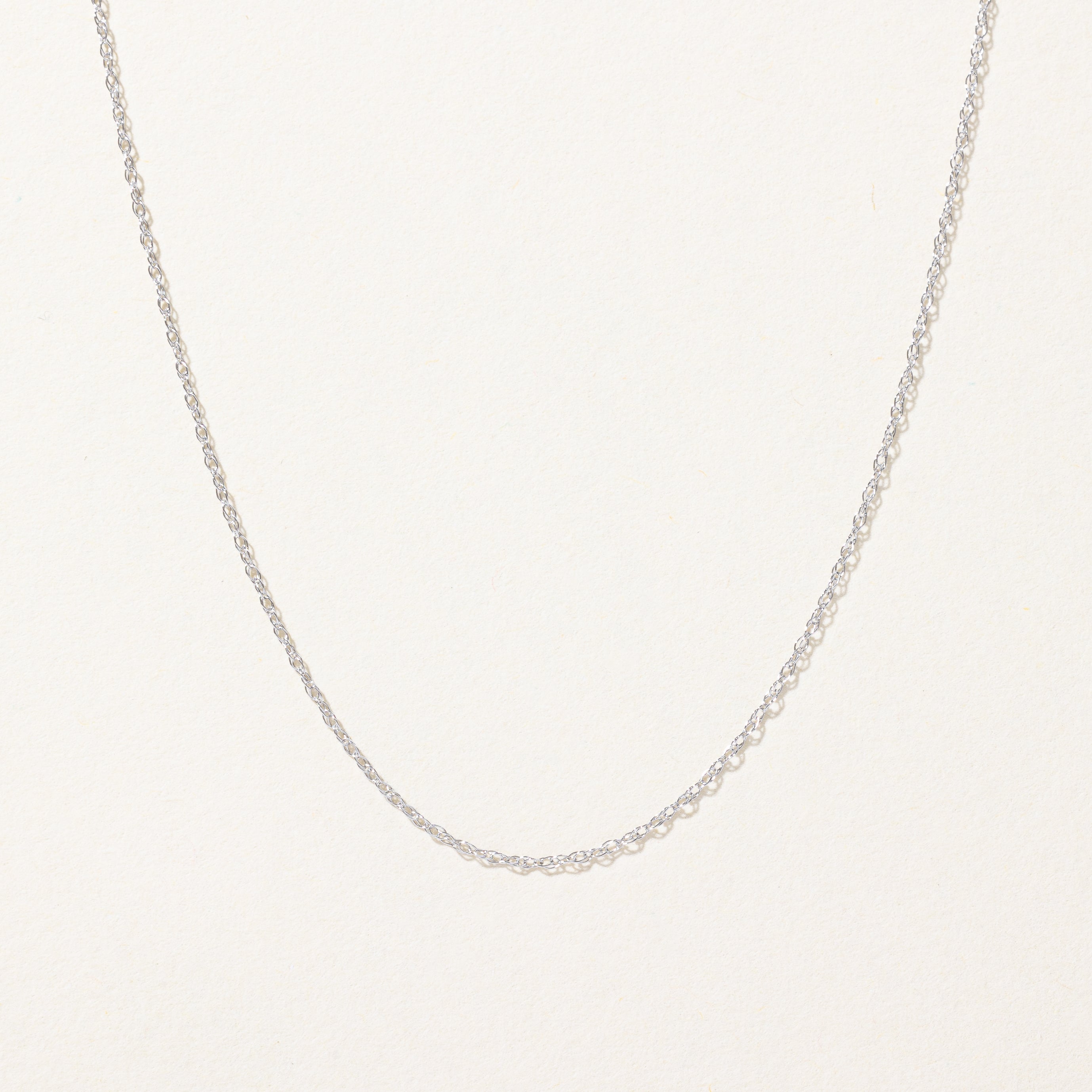Chaîne corde en or 10 carats 100 Ways | 40 cm