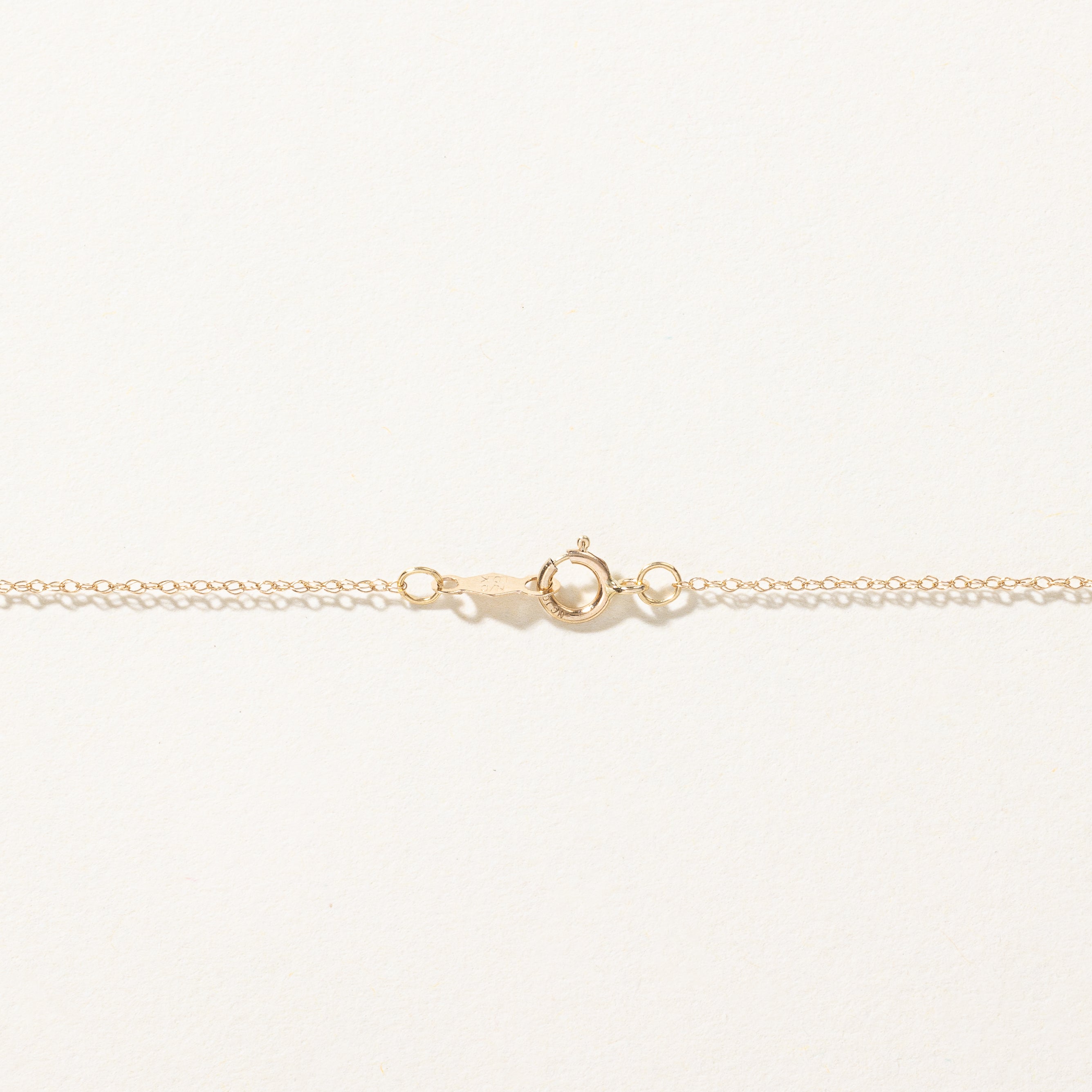 Chaîne corde en or 10 carats 100 Ways | 40 cm