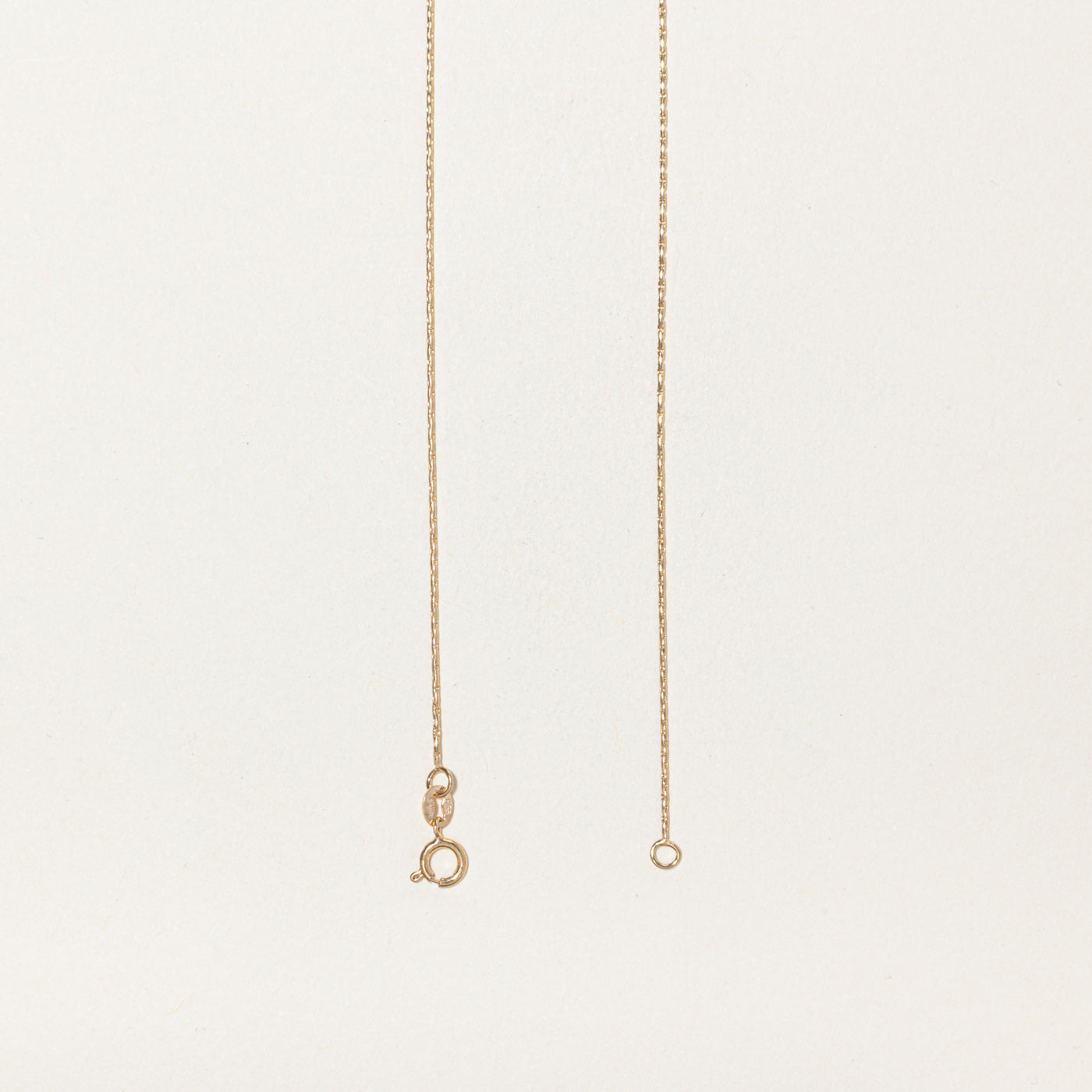 Canadian 10k Yellow Gold Barleycorn Chain | 23"