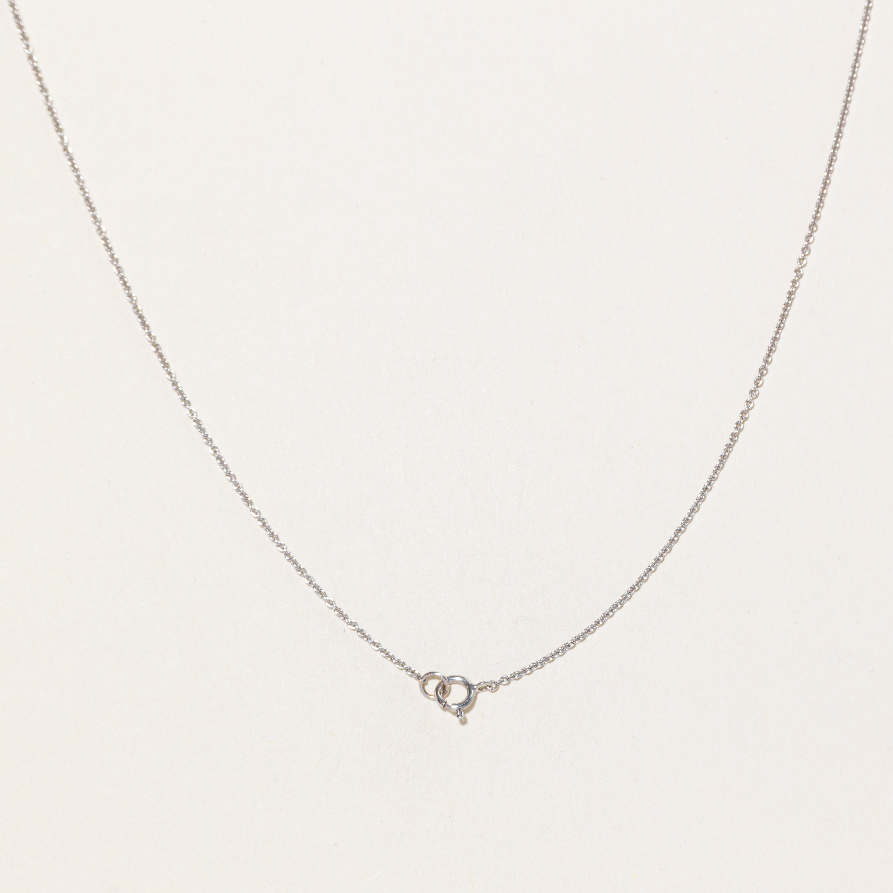 Halo Yellow Diamond Necklace | 0.98ctw | 18"|