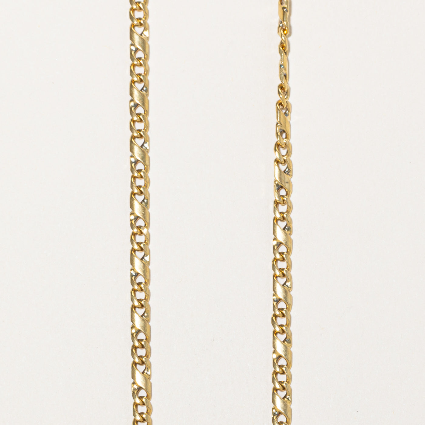 18k Yellow Gold Figarucci Chain | 20"