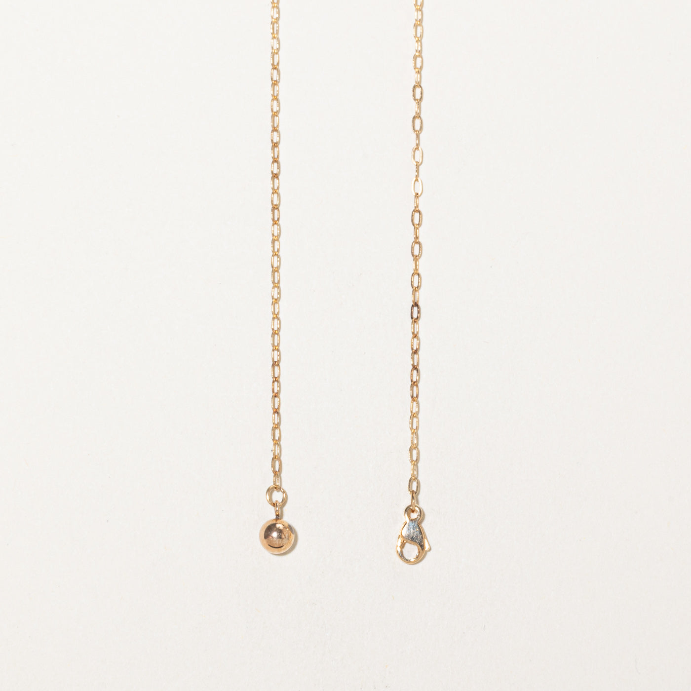 14k Yellow Gold Bauble Satellite Necklace | 20"