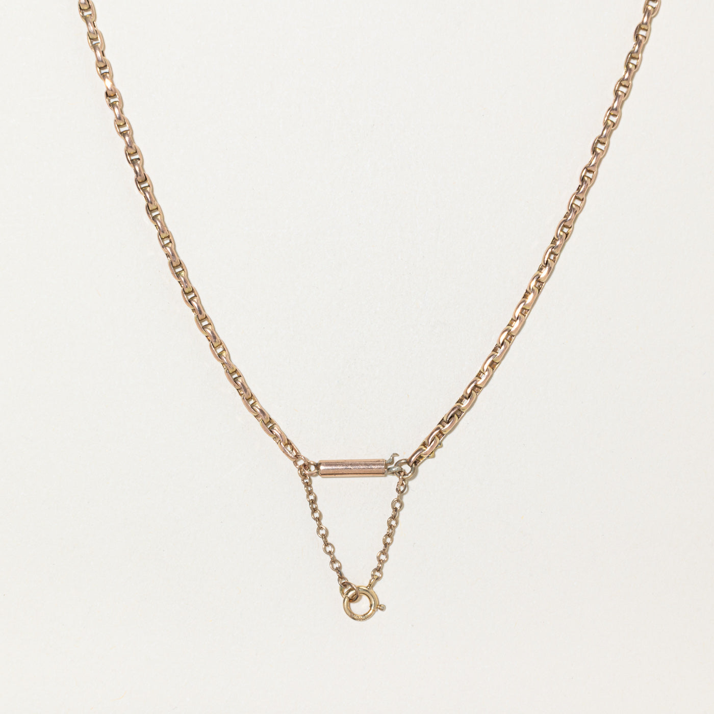 10k Yellow Gold Rolo Chain Necklace | 19"