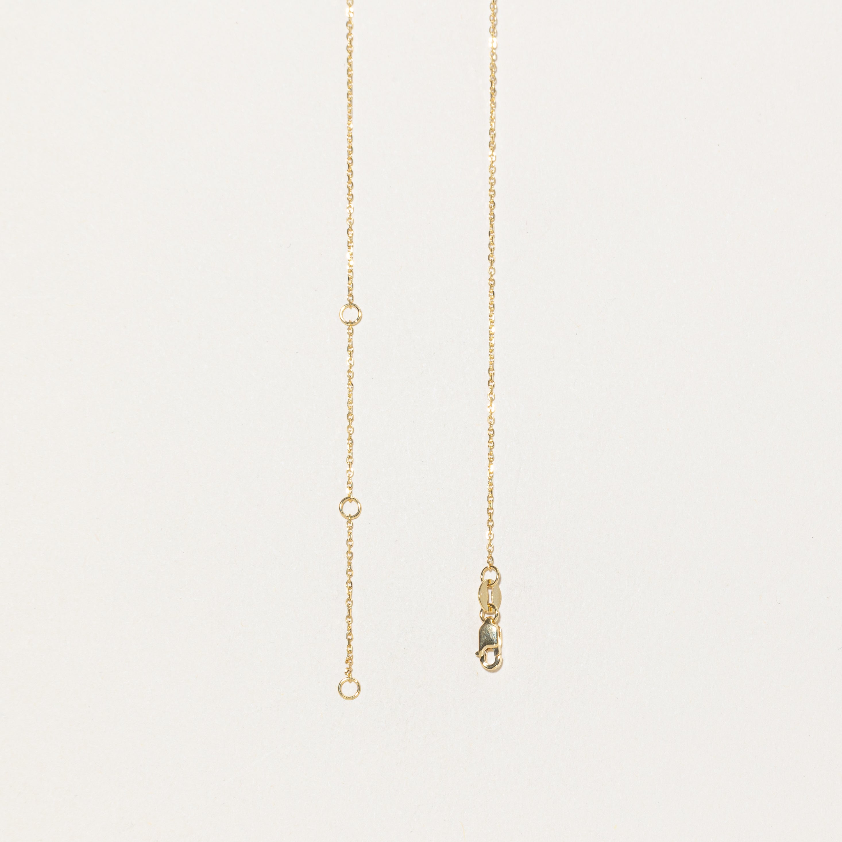 100 Ways' 14k Yellow Gold Cable Link Chain | SZ 6.75