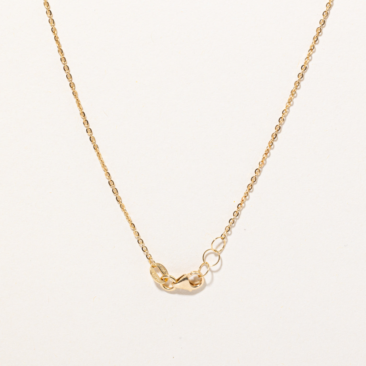 18k Yellow Gold Wings Pendant Necklace | 16" |