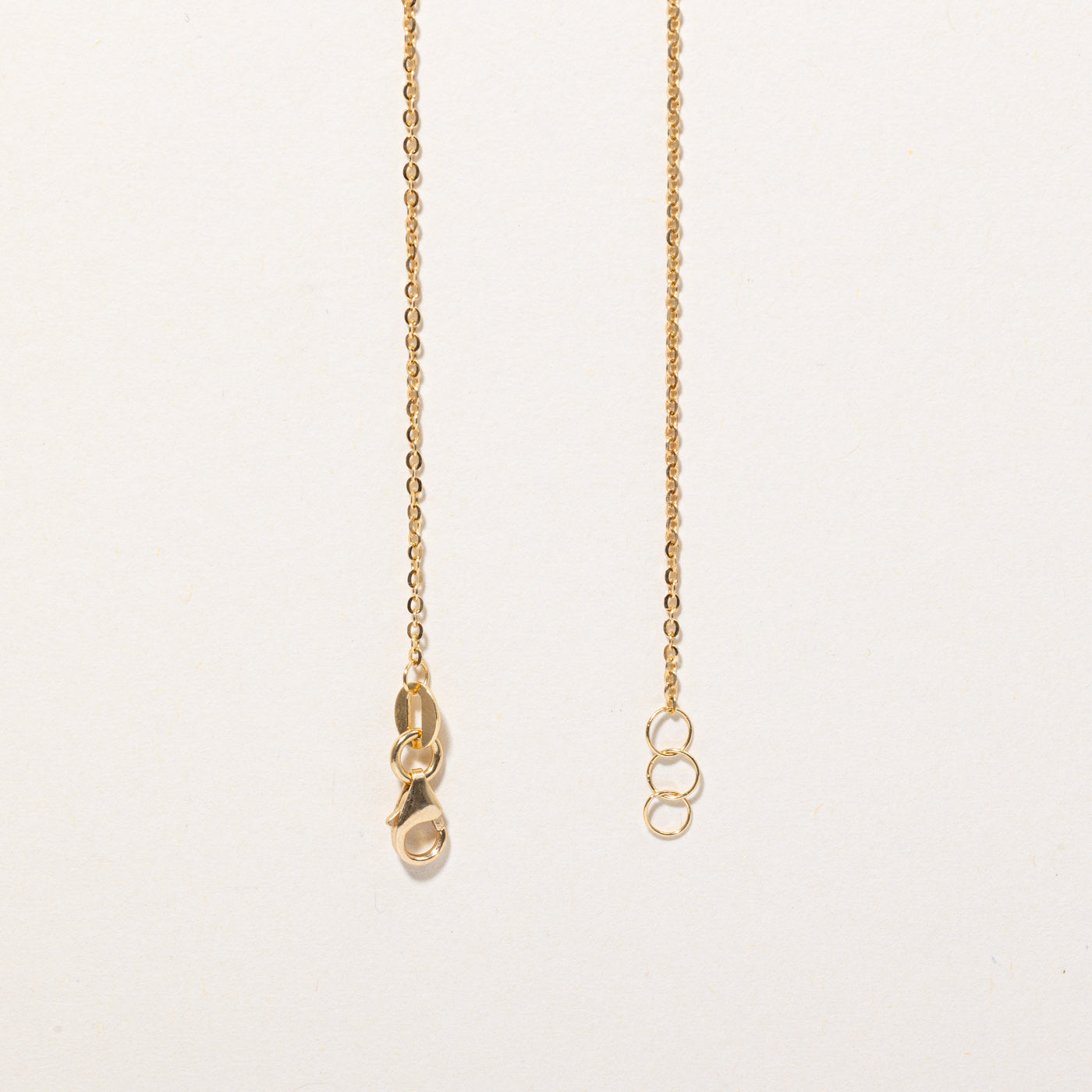 18k Yellow Gold Wings Pendant Necklace | 16" |