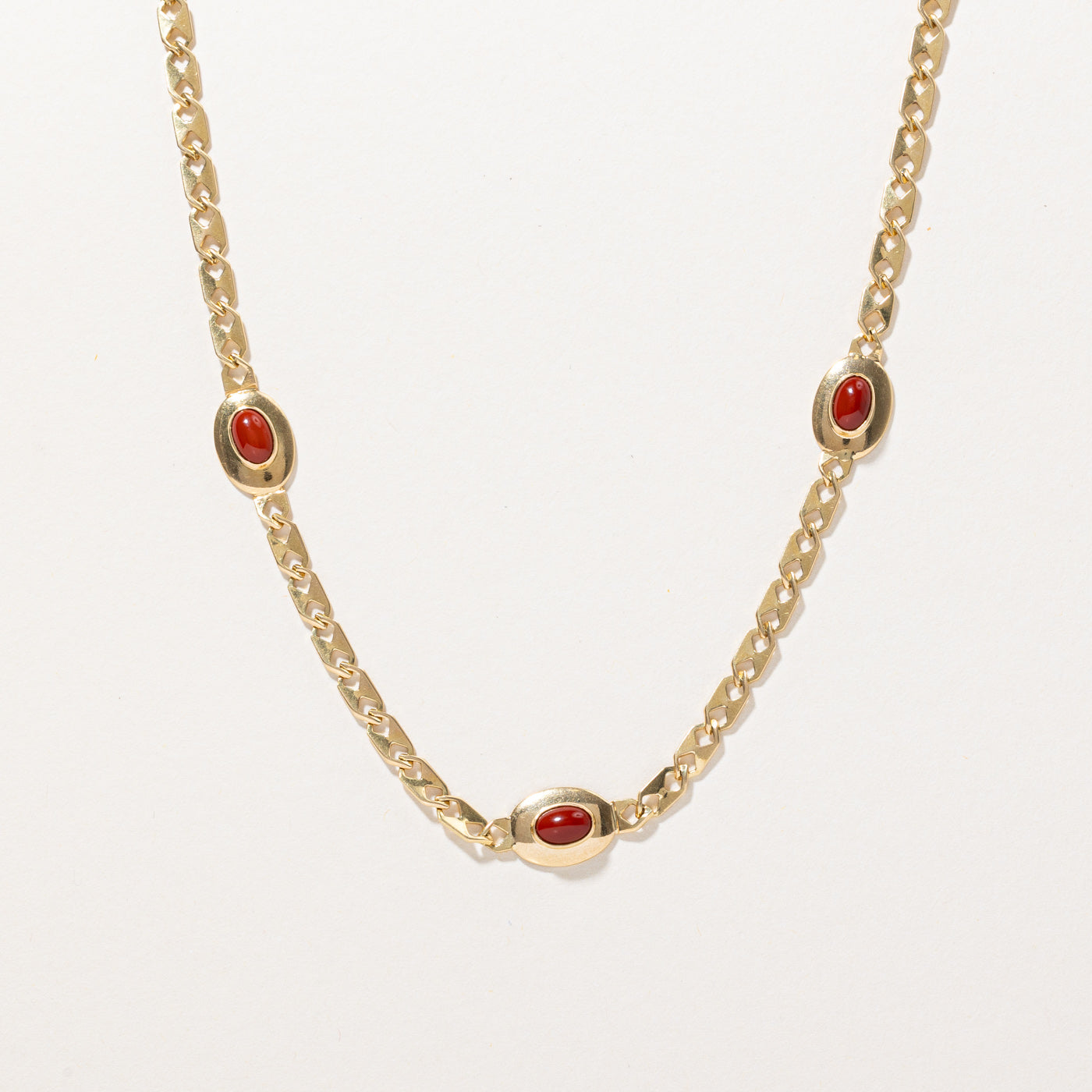 Italian Pink Coral Necklace | 2.30ctw | 16" |