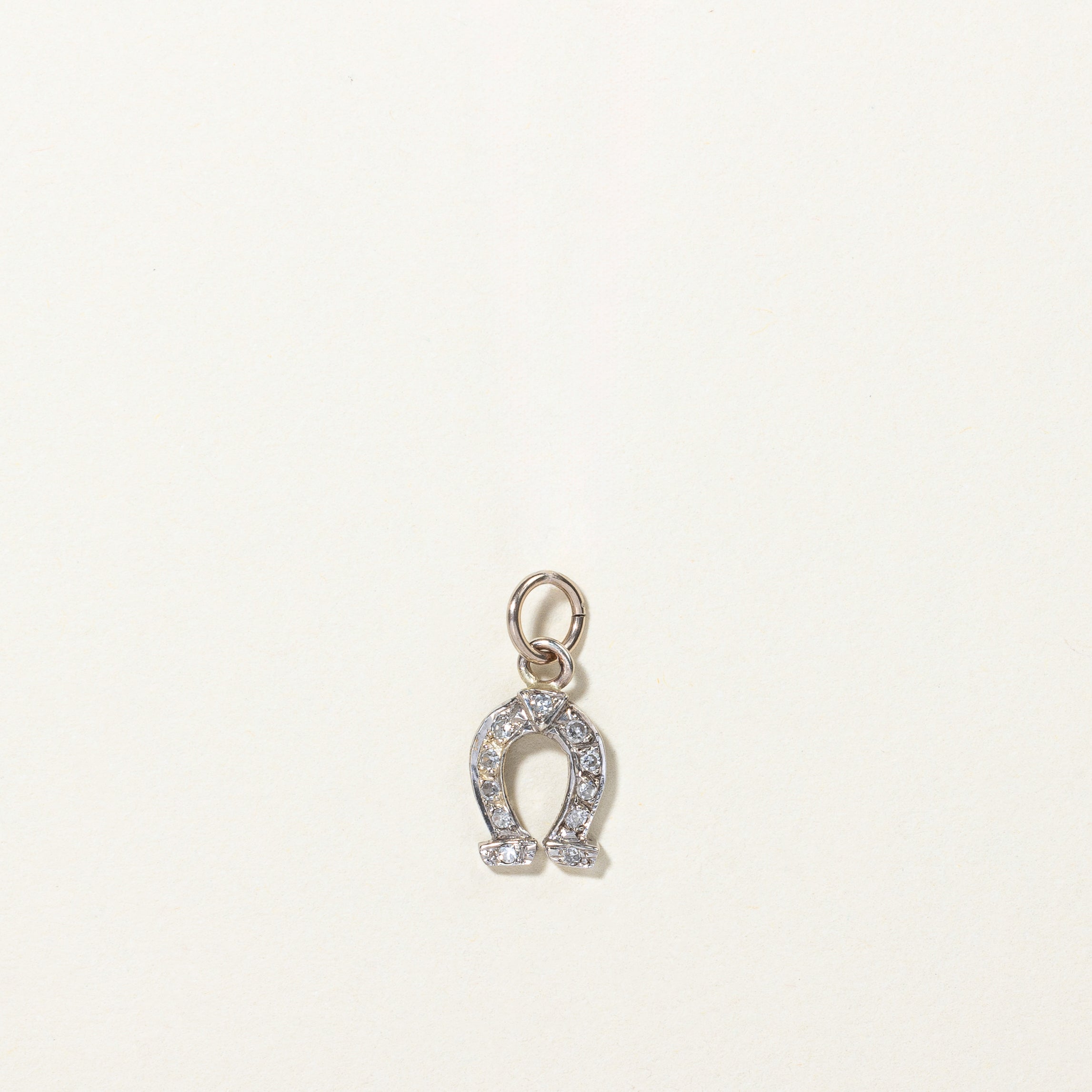 Diamond Horseshoe Pendant | 0.11ctw |