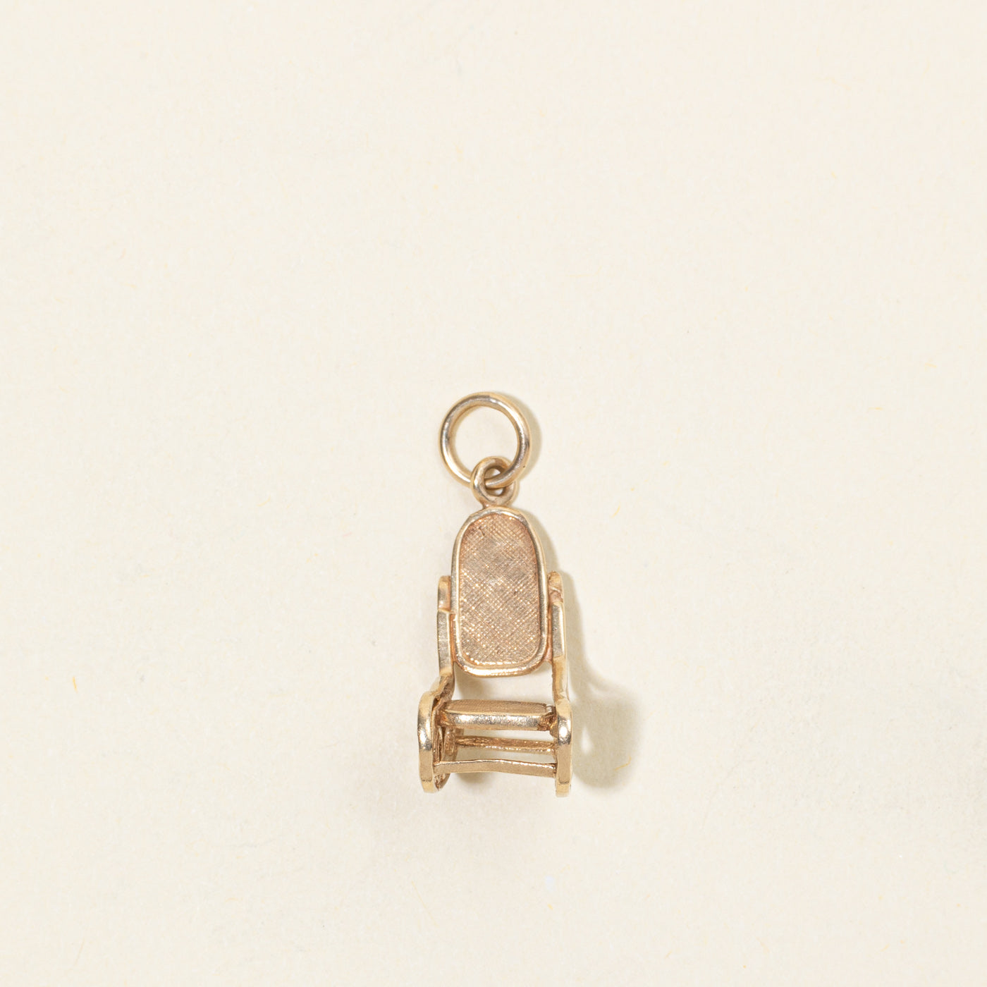 10k Yellow Gold Rocking Chair Charm