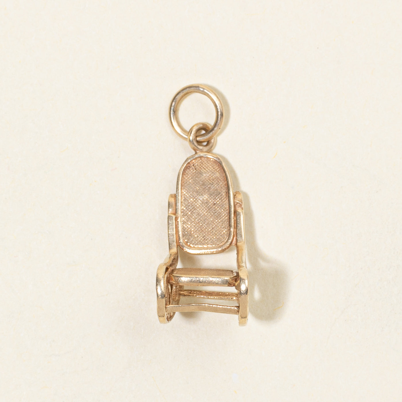 10k Yellow Gold Rocking Chair Charm