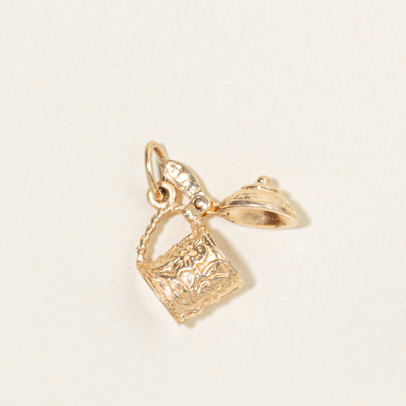 10k Yellow Gold Vintage Beer Stein Charm