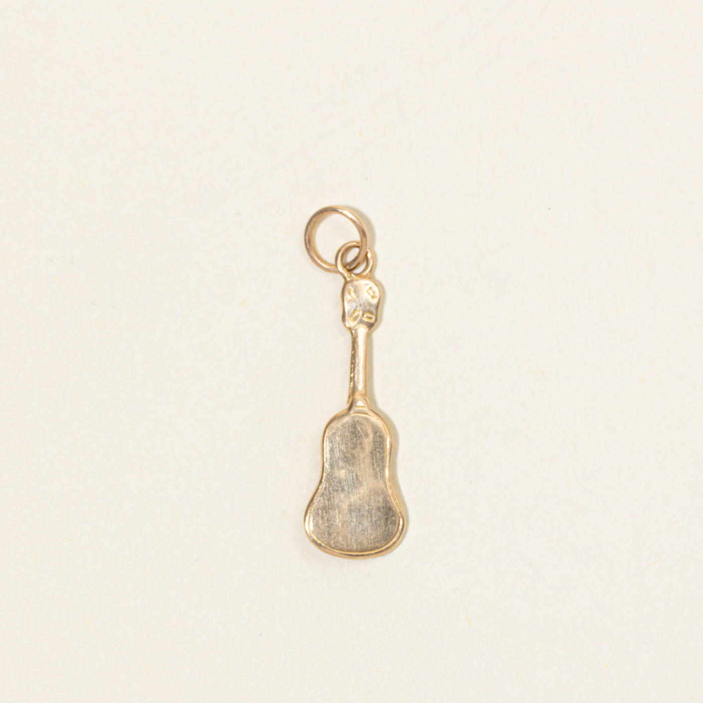 18k Yellow Gold Guitar Charm
