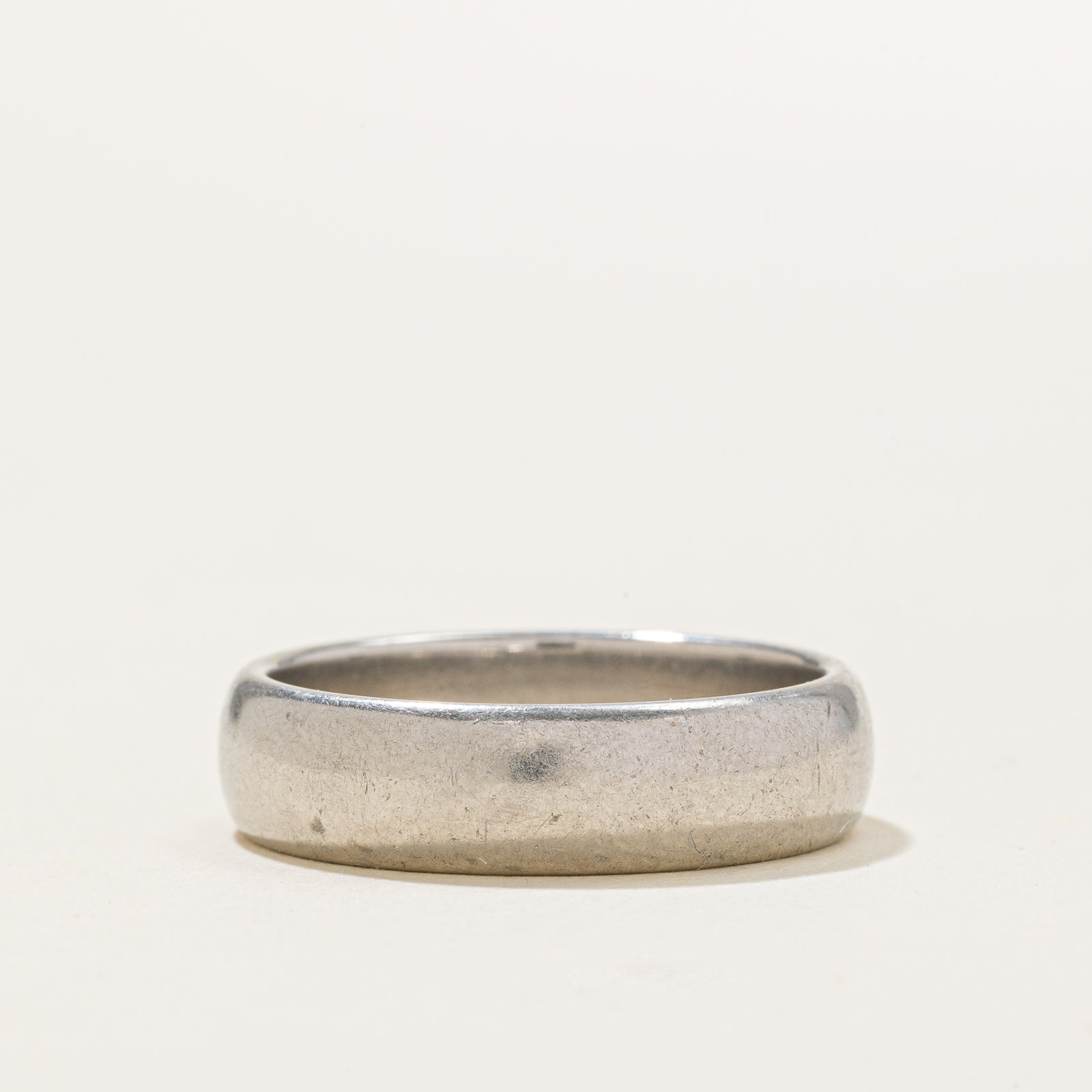 'Tiffany & Co' Tiffany Forever Wedding Band Ring in Platinum | 6mm | SZ 10