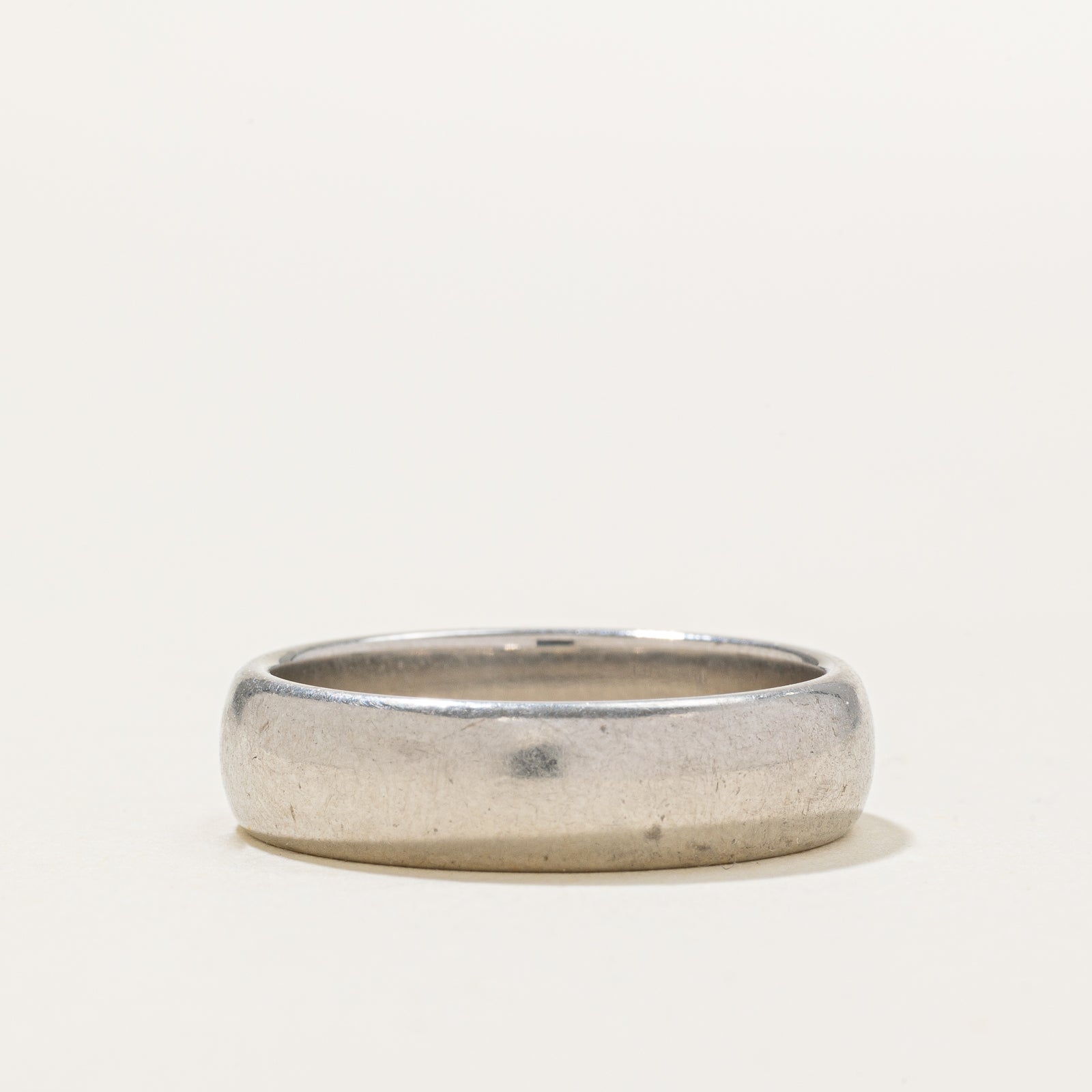 'Tiffany & Co' Tiffany Forever Wedding Band Ring in Platinum | 6mm | SZ 10