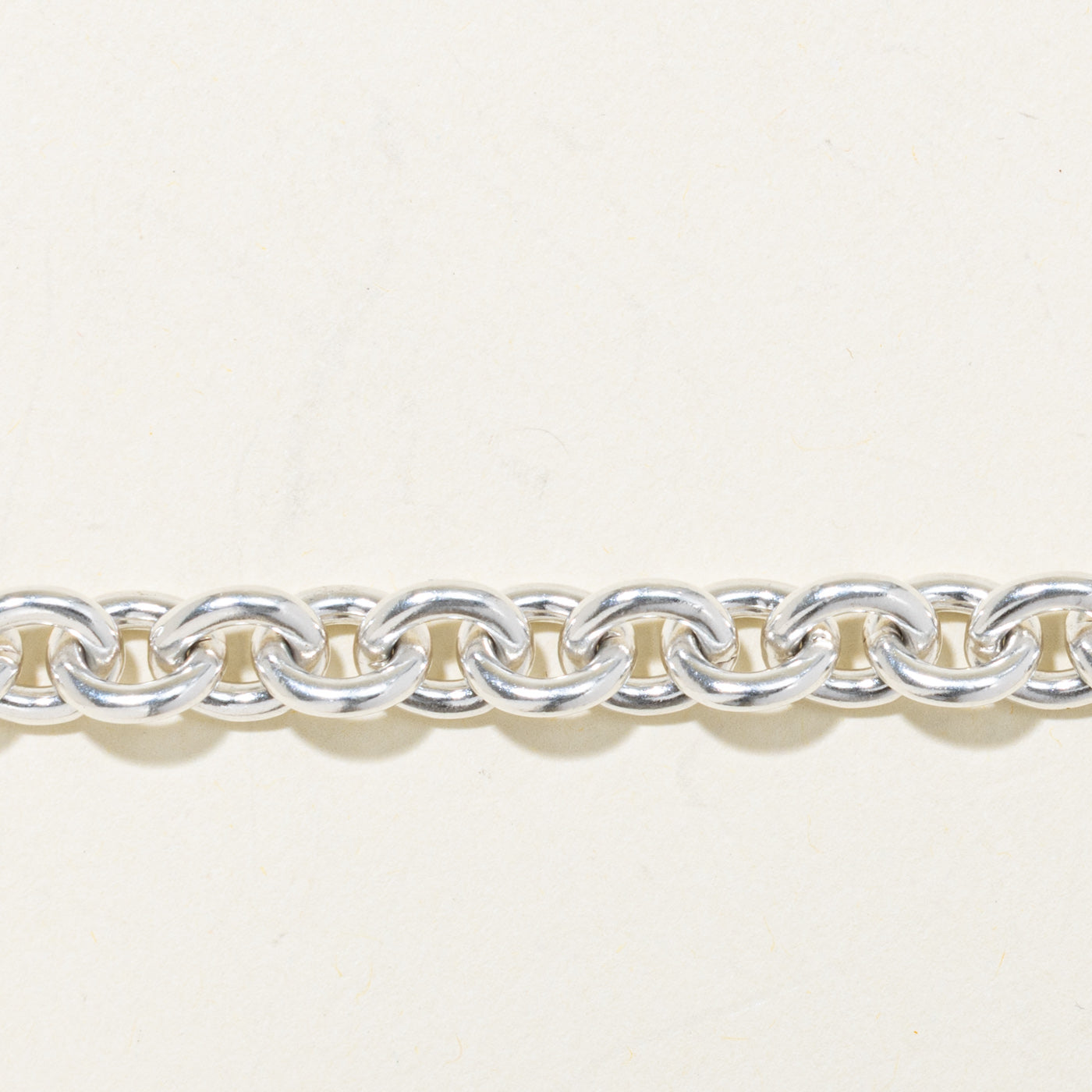 Sterling Silver Cable Chain Bracelet | 9.25"