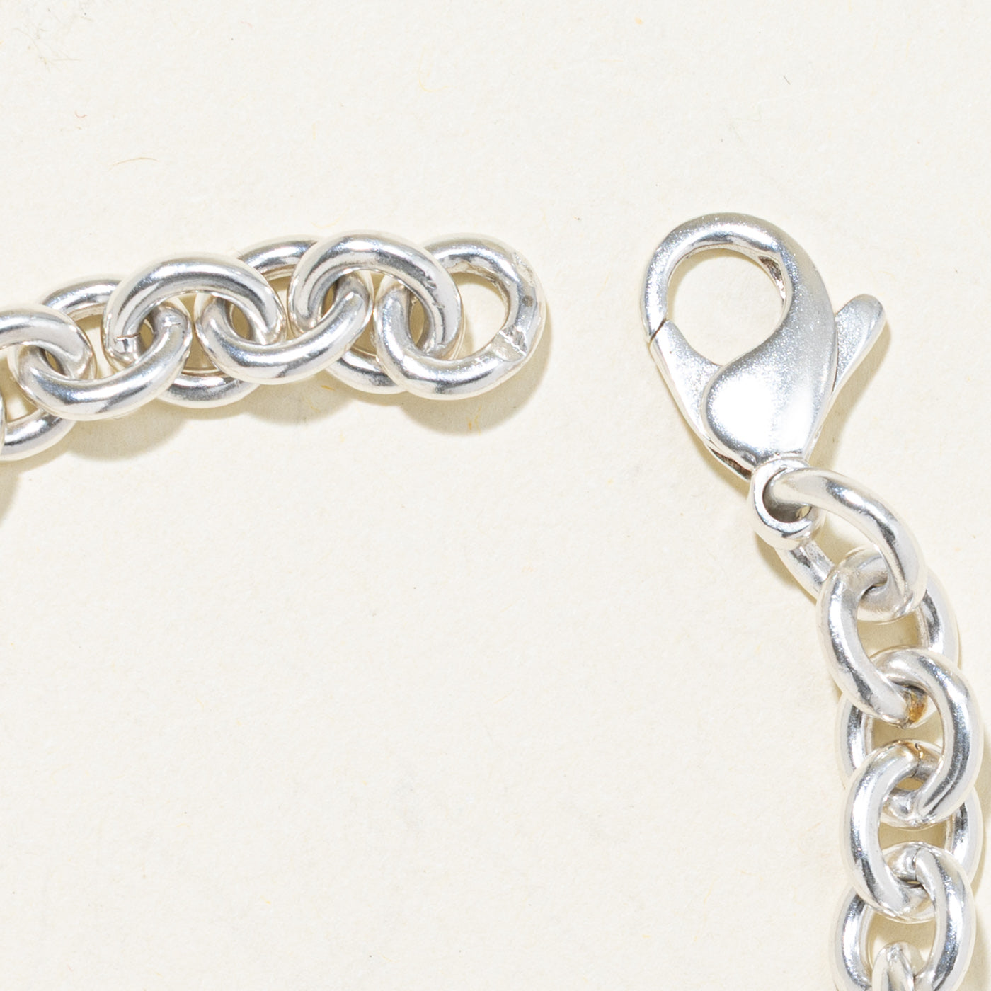 Sterling Silver Cable Chain Bracelet | 9.25"