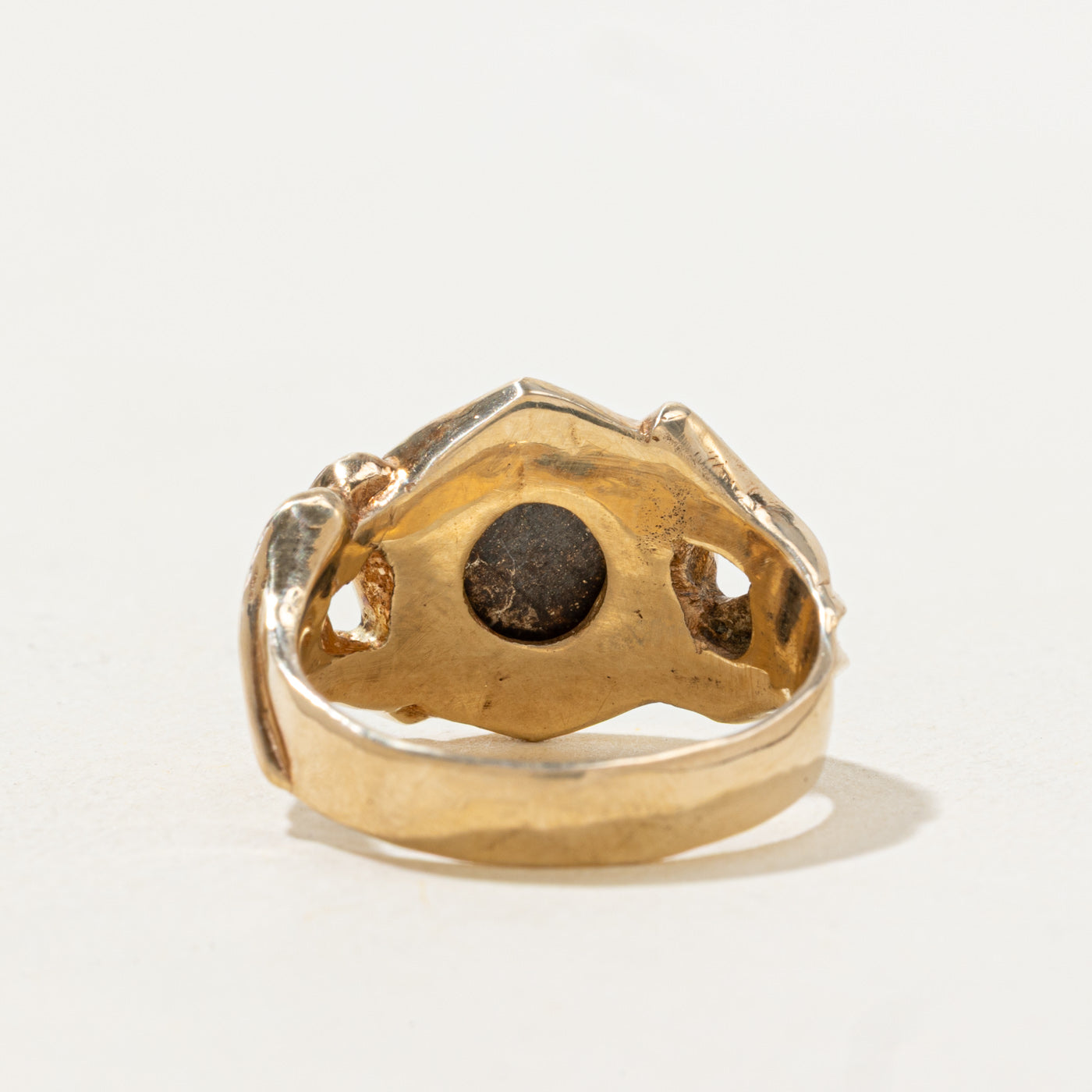 Bezel Set Turquoise Grooved Cocktail Ring | 2.5ct | SZ 5.25 |