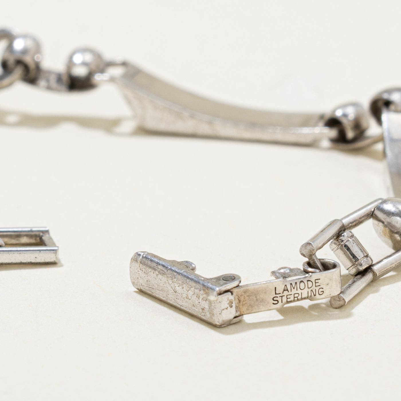 Sterling Silver Engraved ID Tag Bracelet | 7.5"