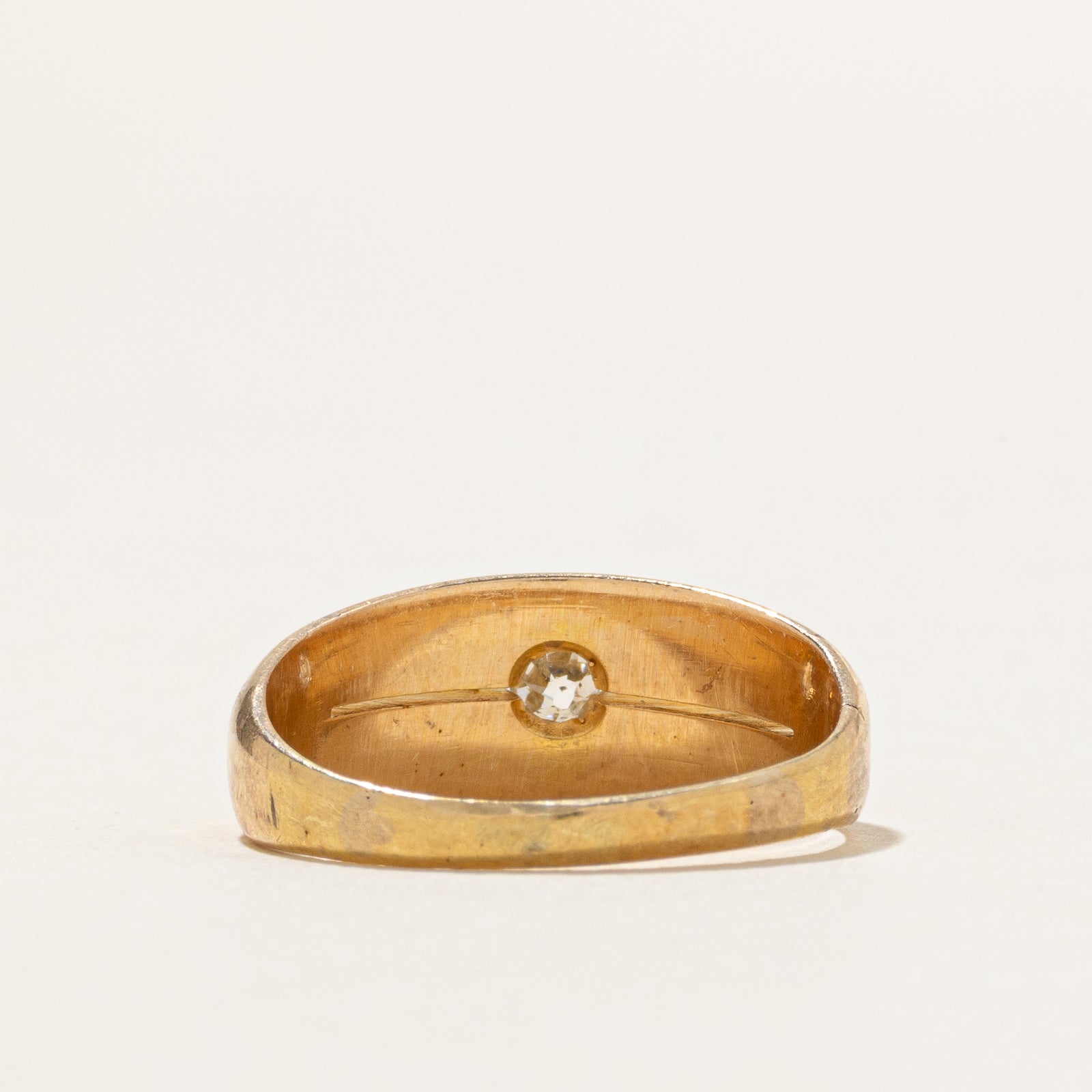 Old Mine Cut Diamond Band | 0.08ct | SZ 4