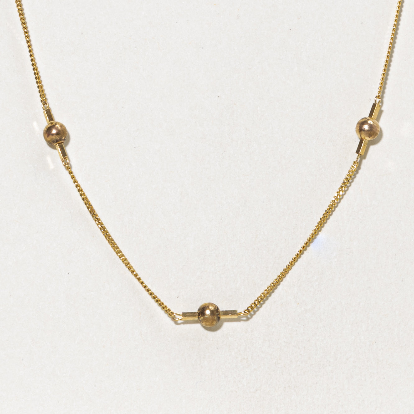 10k Yellow Gold Satellite Chain | 15"