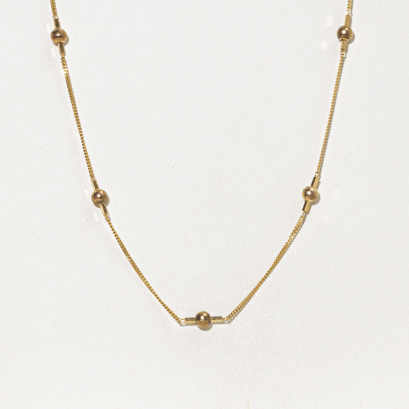 10k Yellow Gold Satellite Chain | 15"
