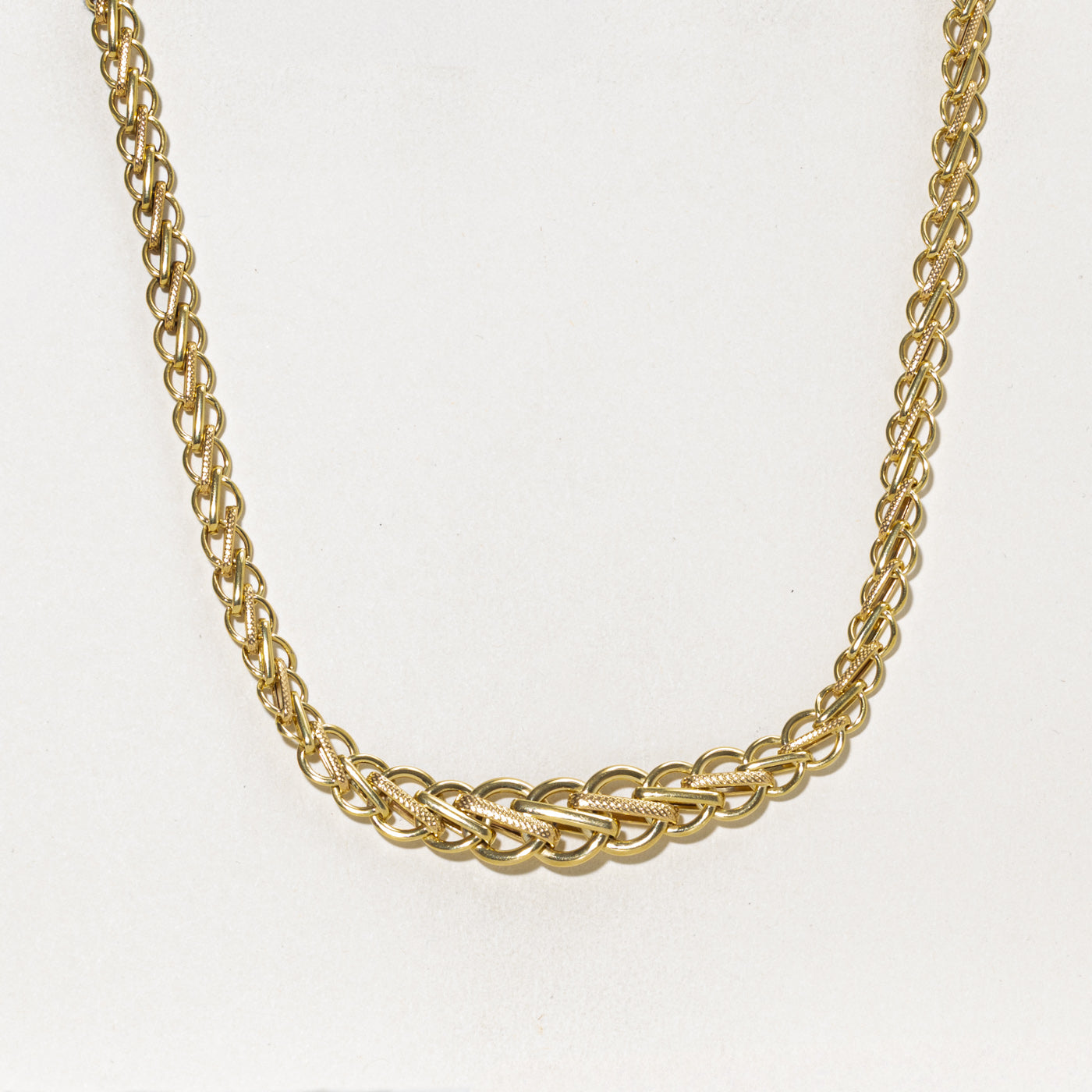 18k Italian Yellow Gold Graduated Chain | 17.5"