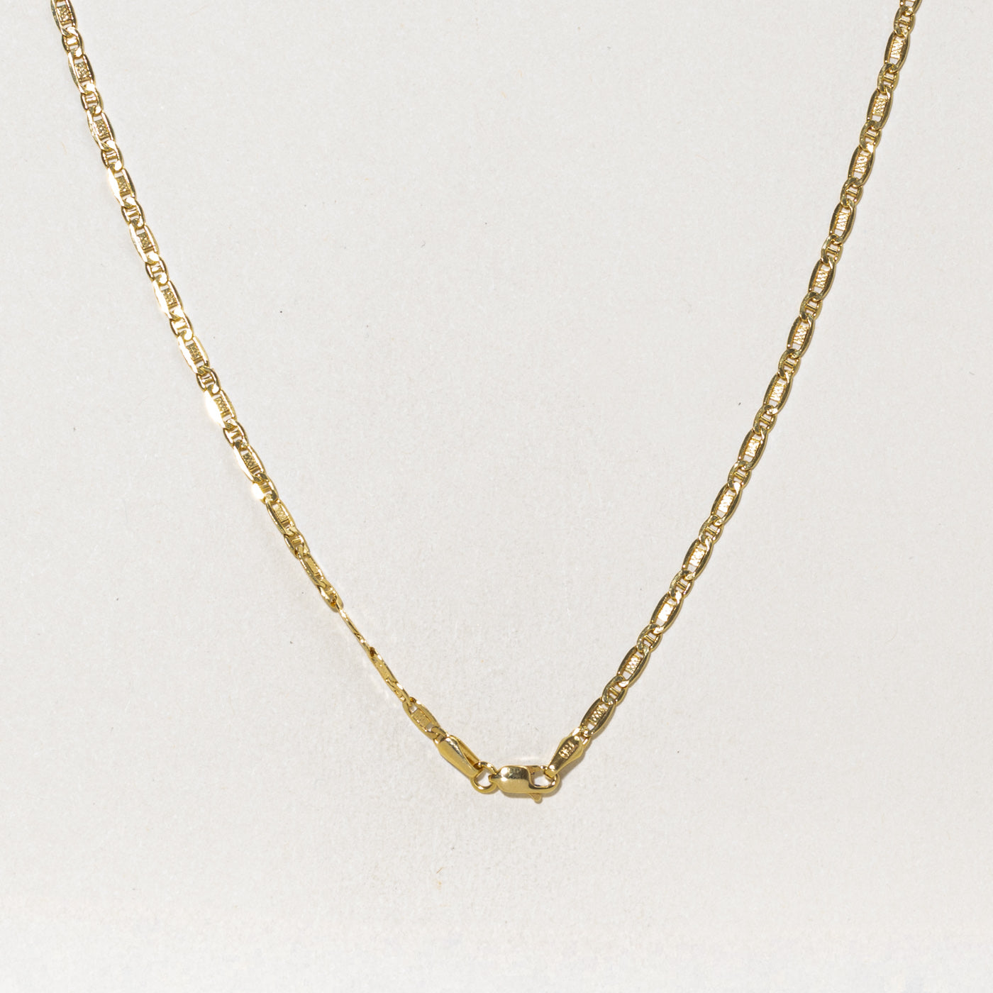 18k Yellow Gold Figarucci Chain | 2.60mm | 18"