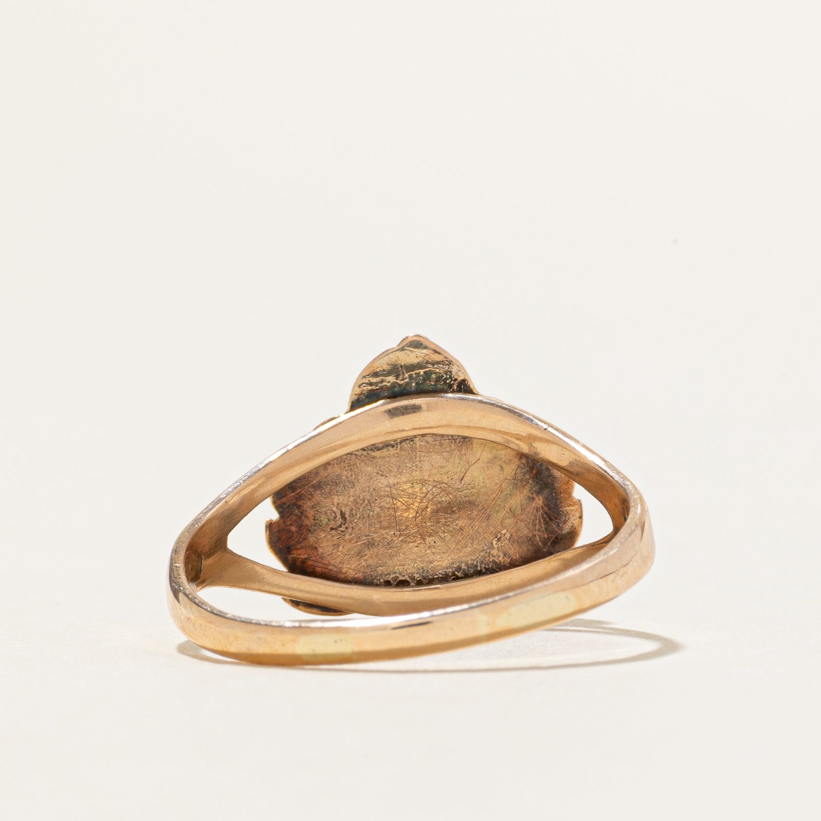 'Birks' 10k Yellow Gold Royal Canadian Navy Ring | SZ 6.5