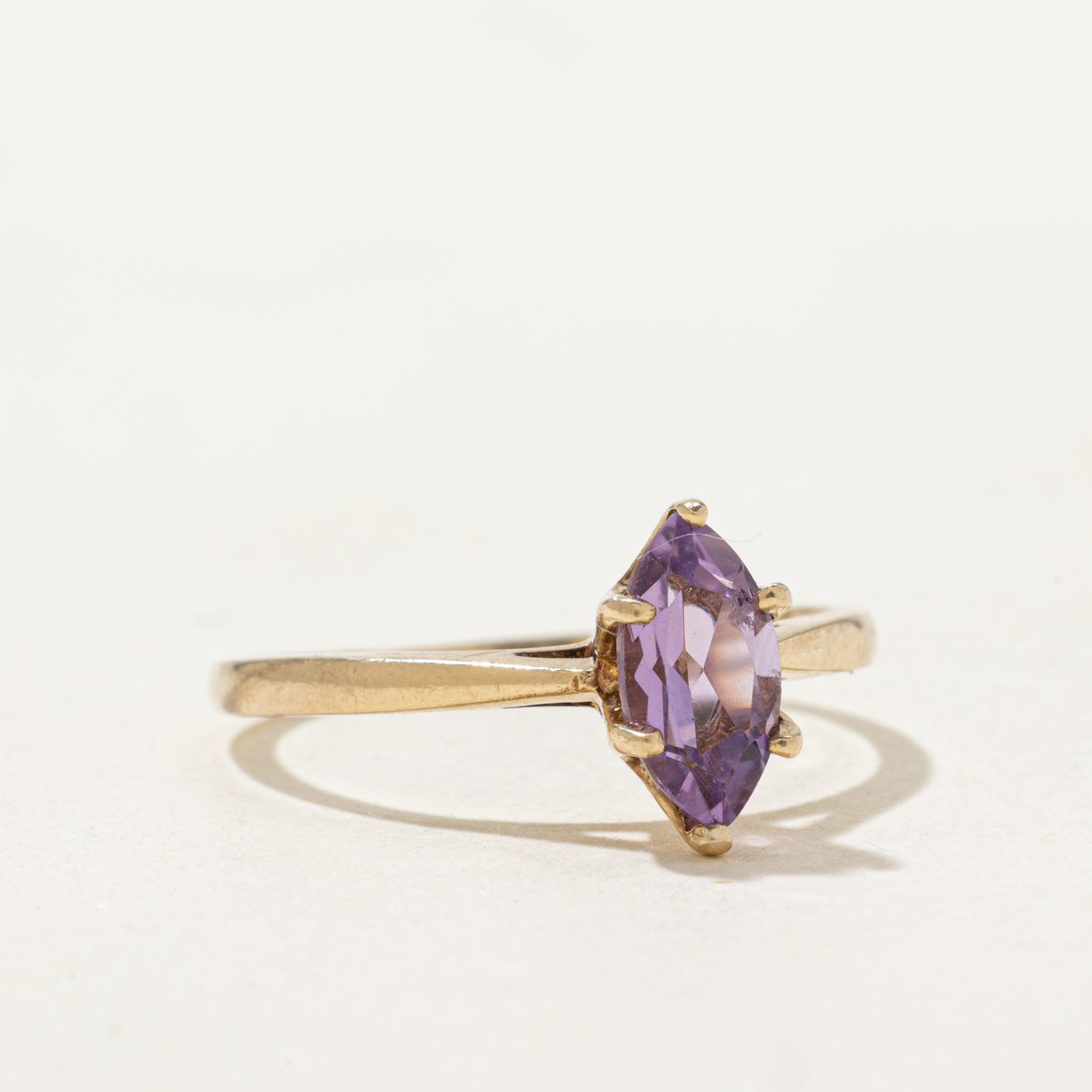 Marquise Cut Amethyst Ring | 0.46ct | SZ 5.75 |