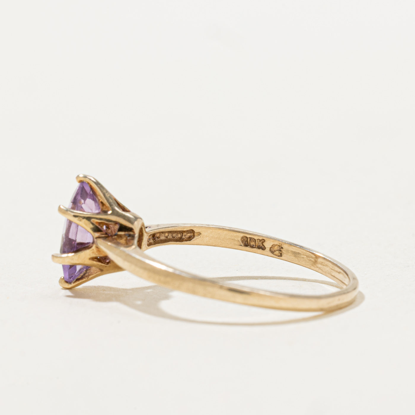 Marquise Cut Amethyst Ring | 0.46ct | SZ 5.75 |