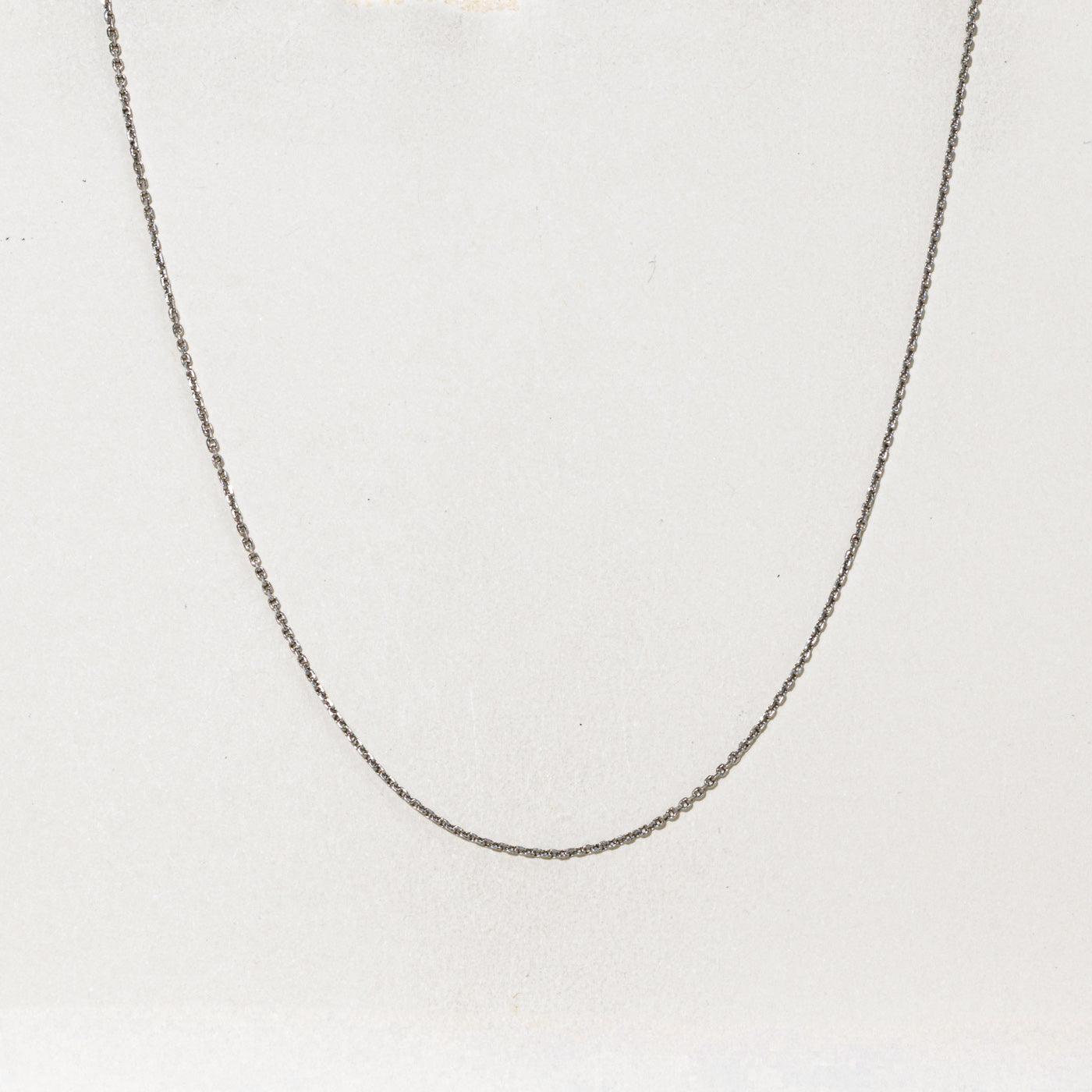 800 Platinum Cable Link Chain | 1.40mm | 19.5"
