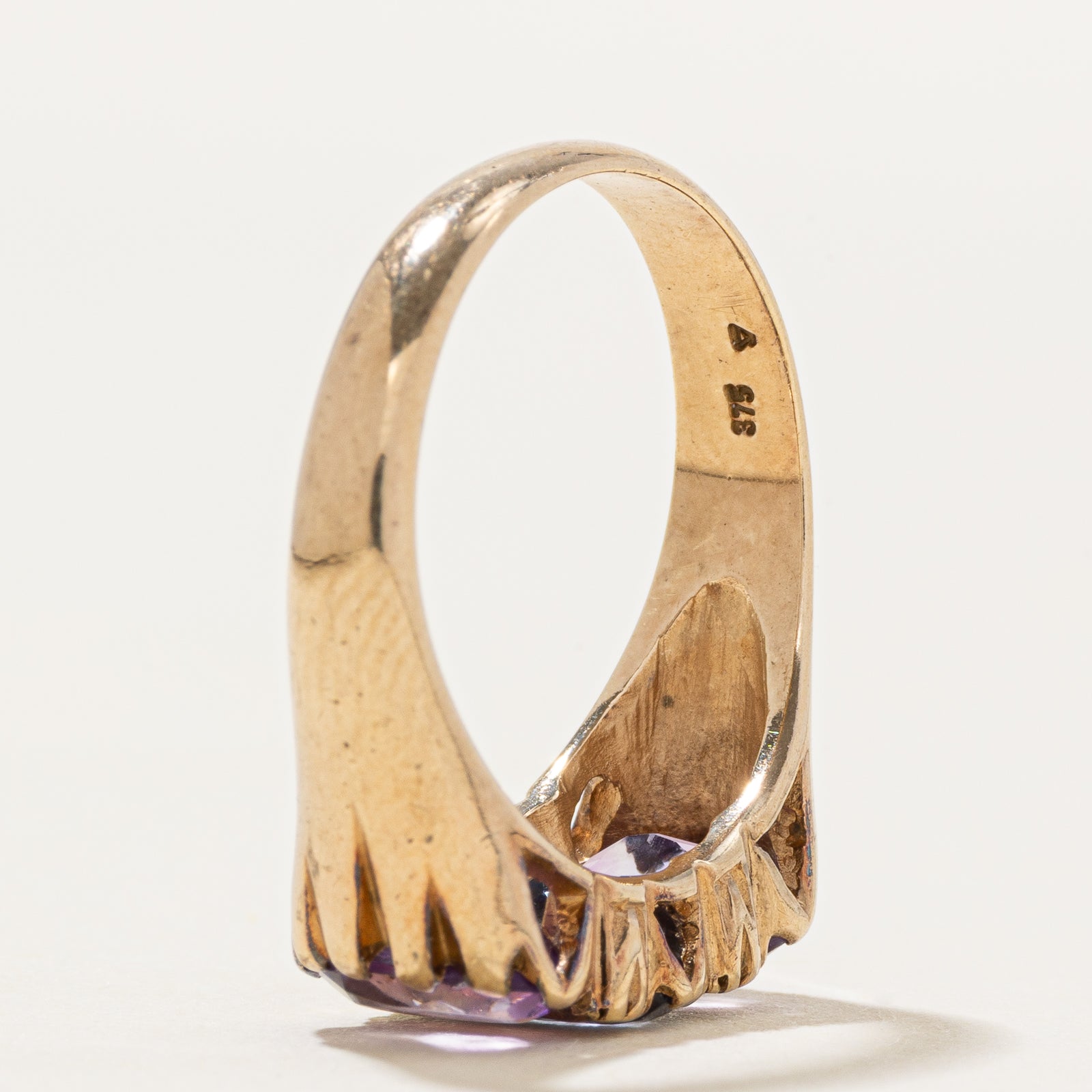 Amethyst, Tanzanite & Diamond Ring | 3.00ctw, 0.02ctw | SZ 7