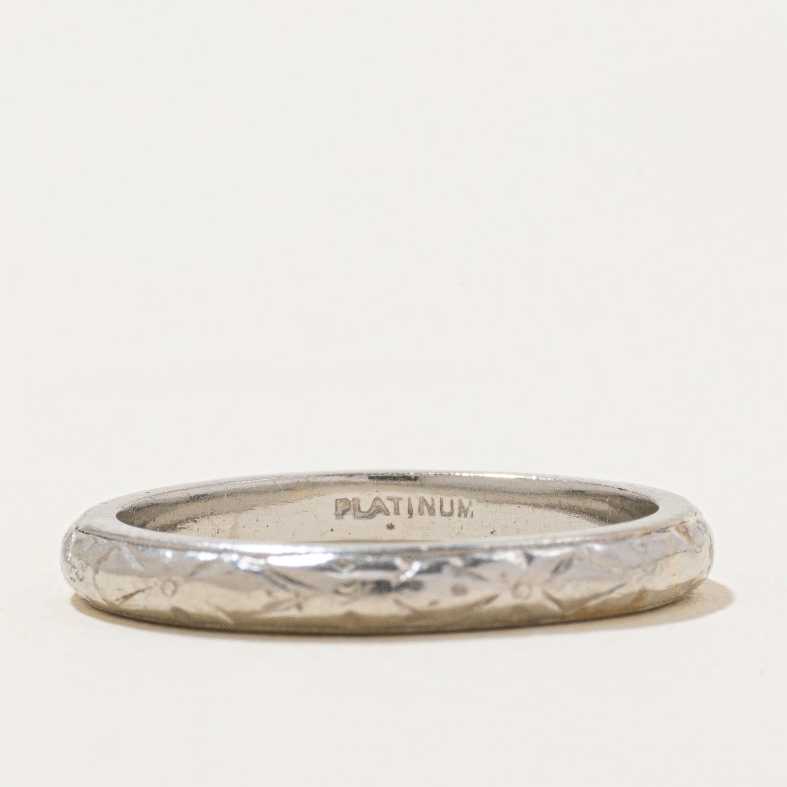 Platinum Band | 2.85mm | SZ 7.75