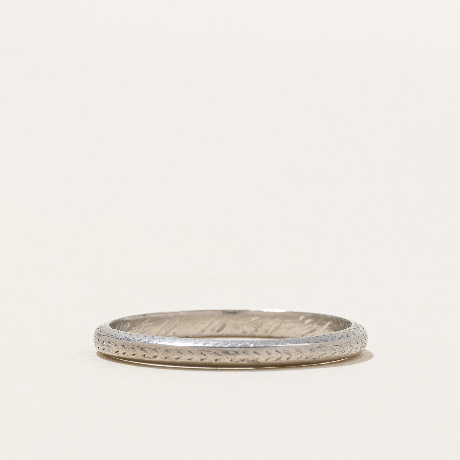 Platinum Band | 2.00mm | SZ 6.5