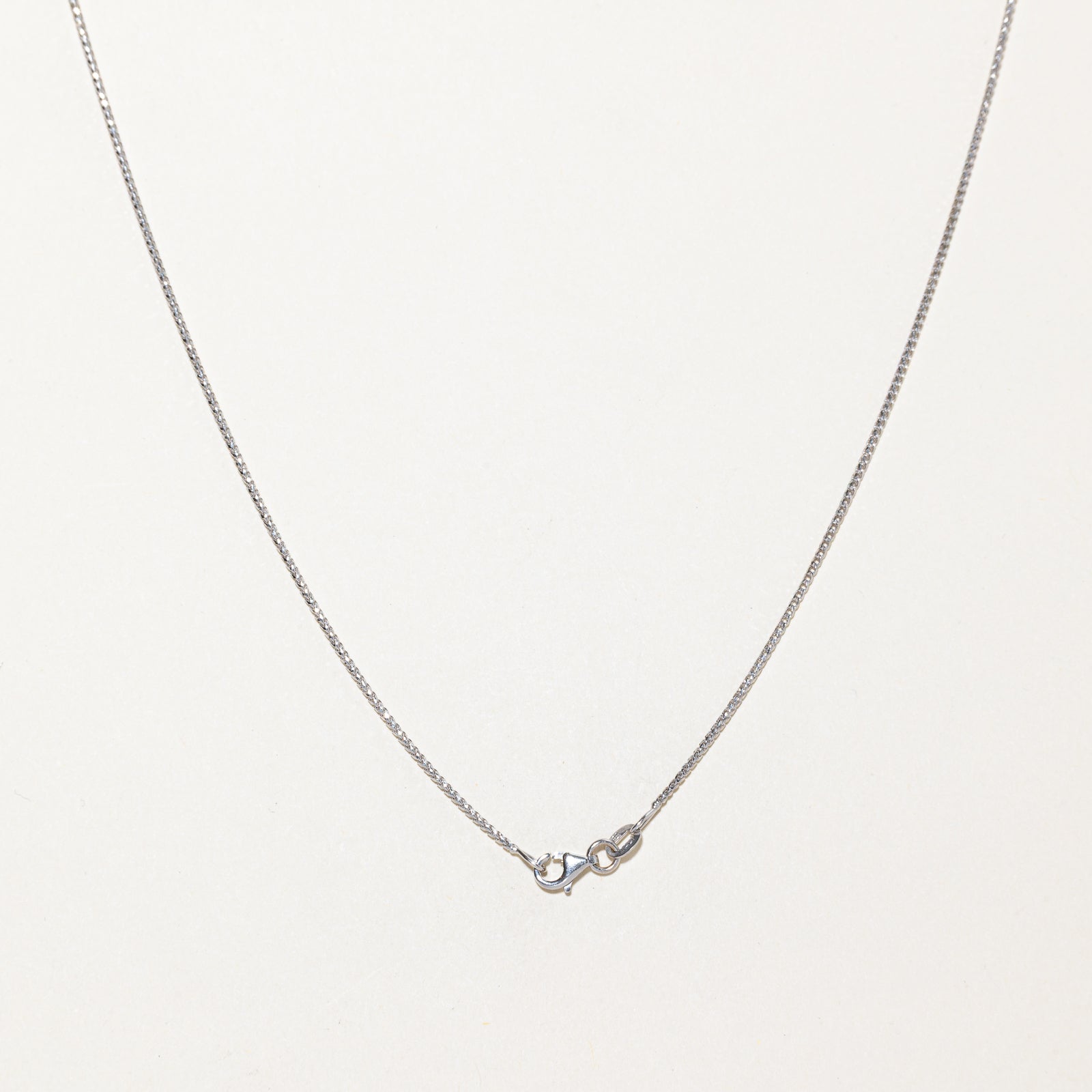 18K Diamond & Jadeite Necklace | 0.20ctw | 10.00ct | 17"