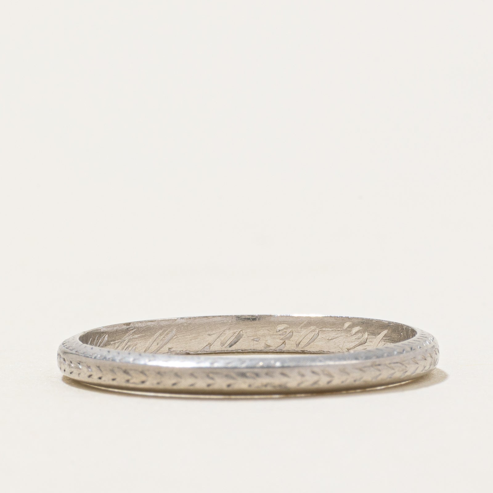 Platinum Band | 2.00mm | SZ 6.5