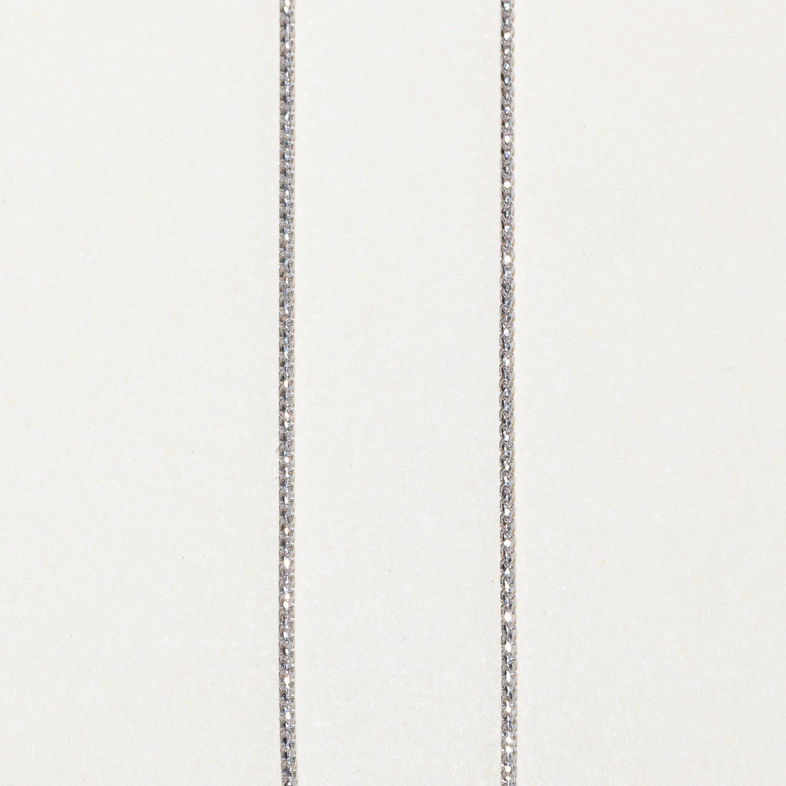18K Diamond & Jadeite Necklace | 0.20ctw | 10.00ct | 17"