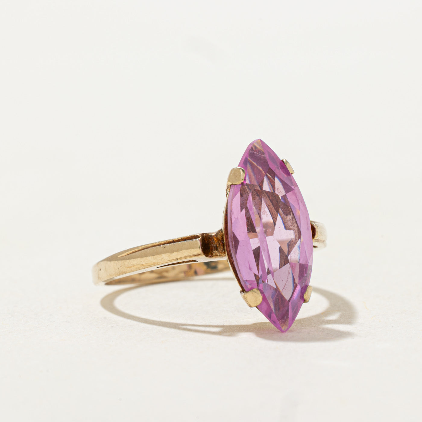 Marquise Cut Synthetic Spinel Ring | 2.94ct | SZ 6.5 |