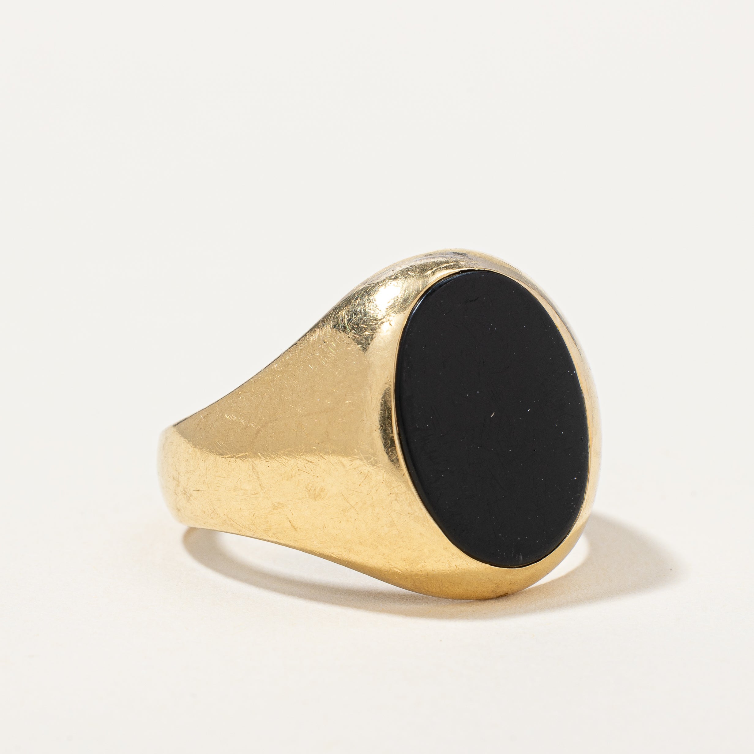 'Tiffany & Co' Onyx Cocktail Ring | 2.90ct | SZ 10 |