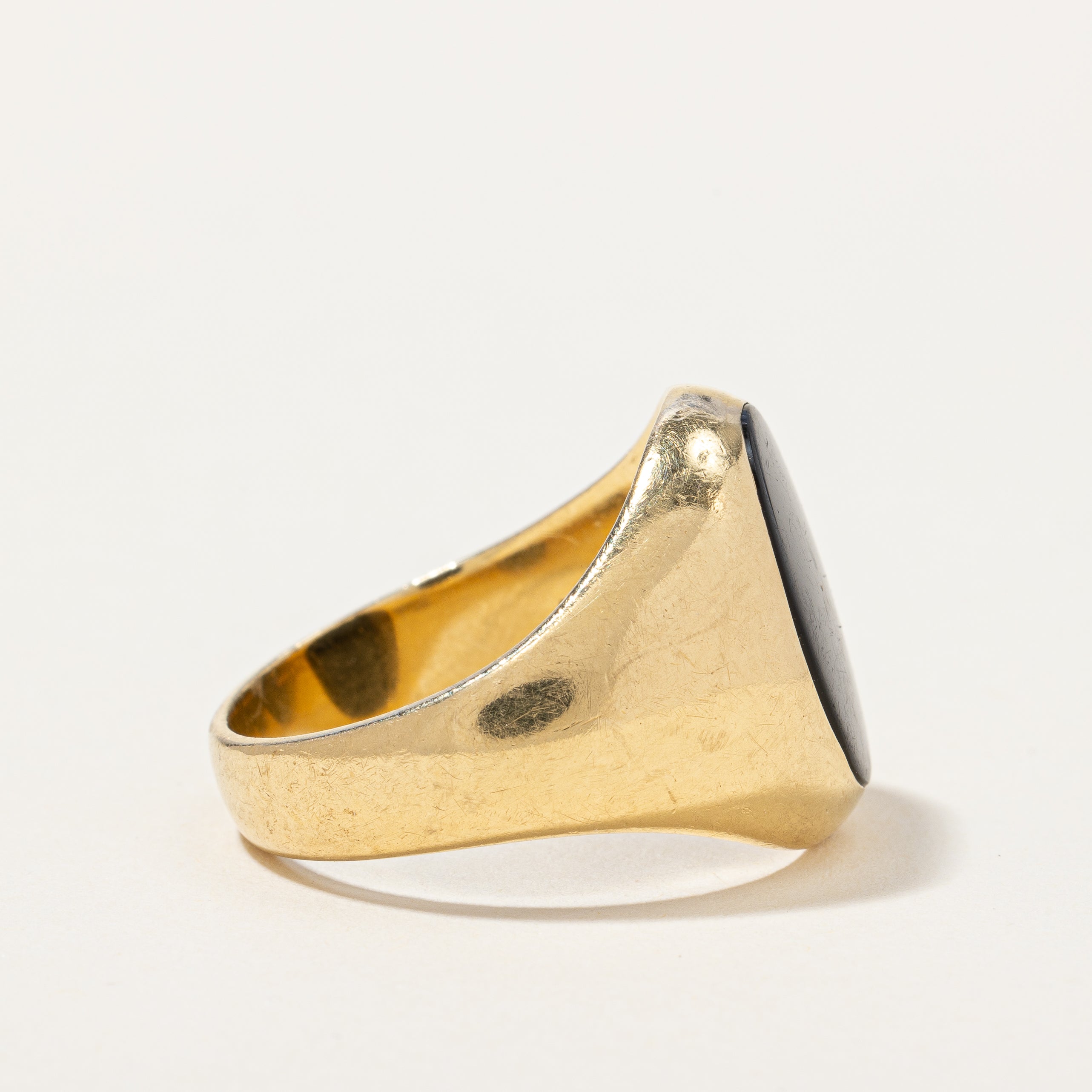 'Tiffany & Co' Onyx Cocktail Ring | 2.90ct | SZ 10 |