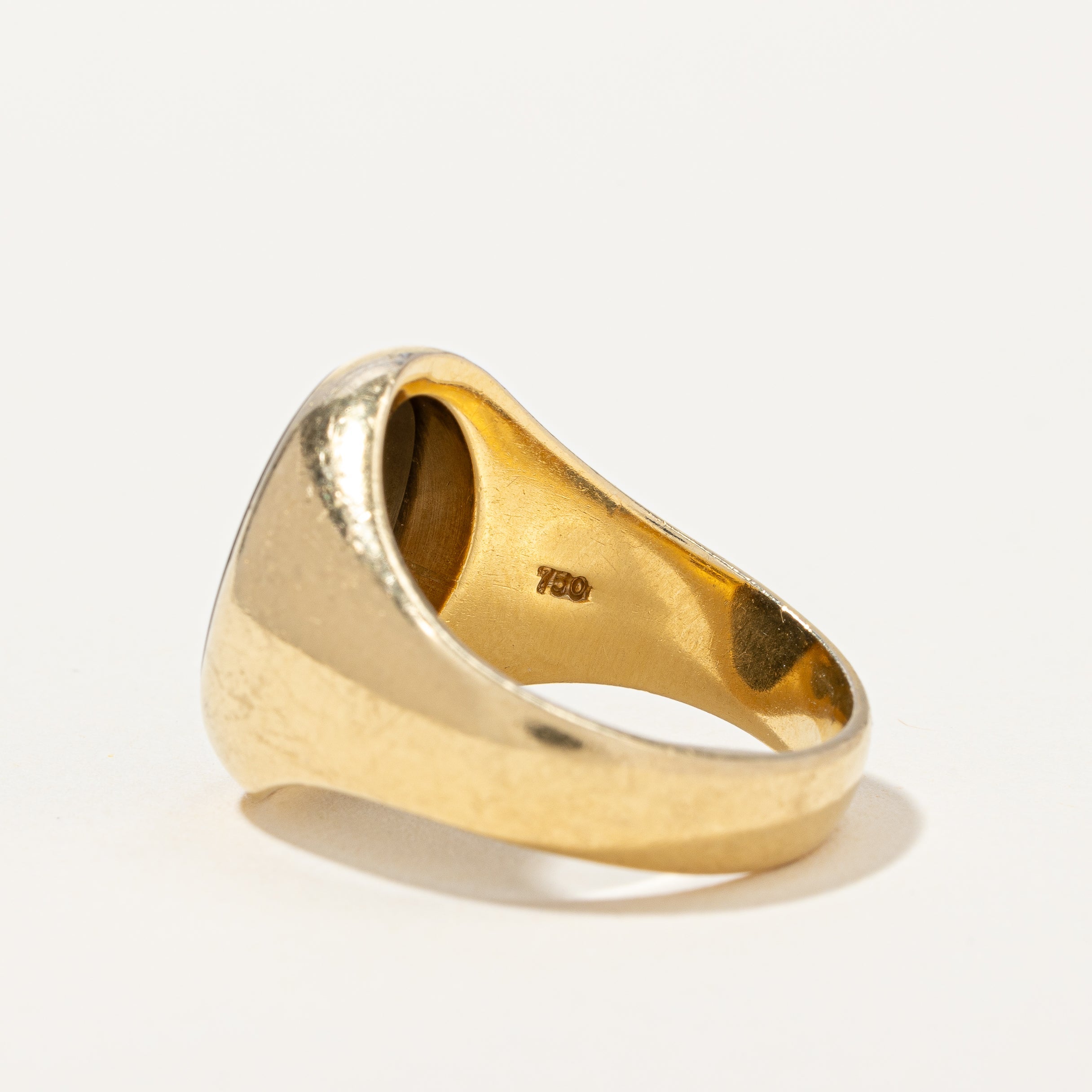 'Tiffany & Co' Onyx Cocktail Ring | 2.90ct | SZ 10 |