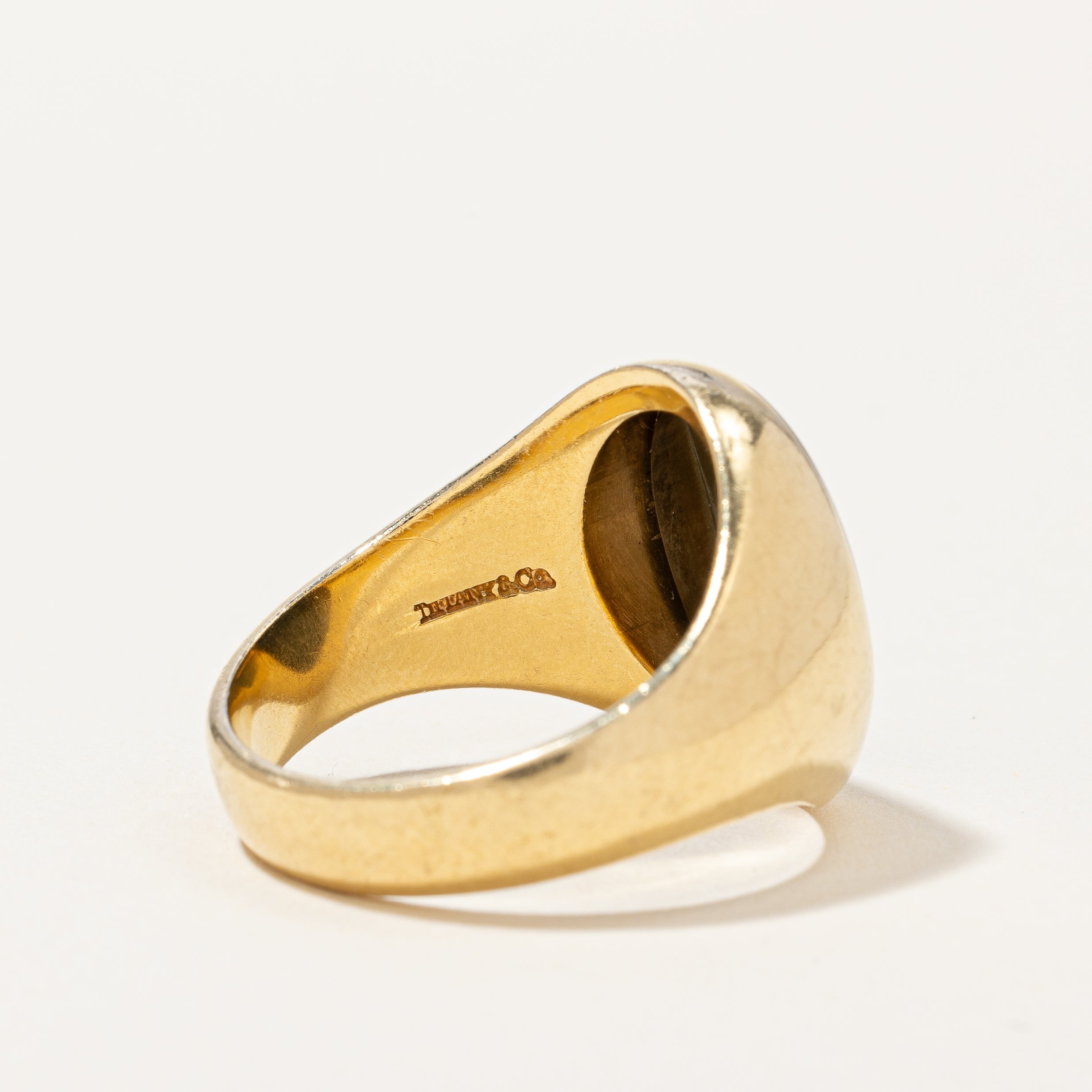 'Tiffany & Co' Onyx Cocktail Ring | 2.90ct | SZ 10 |