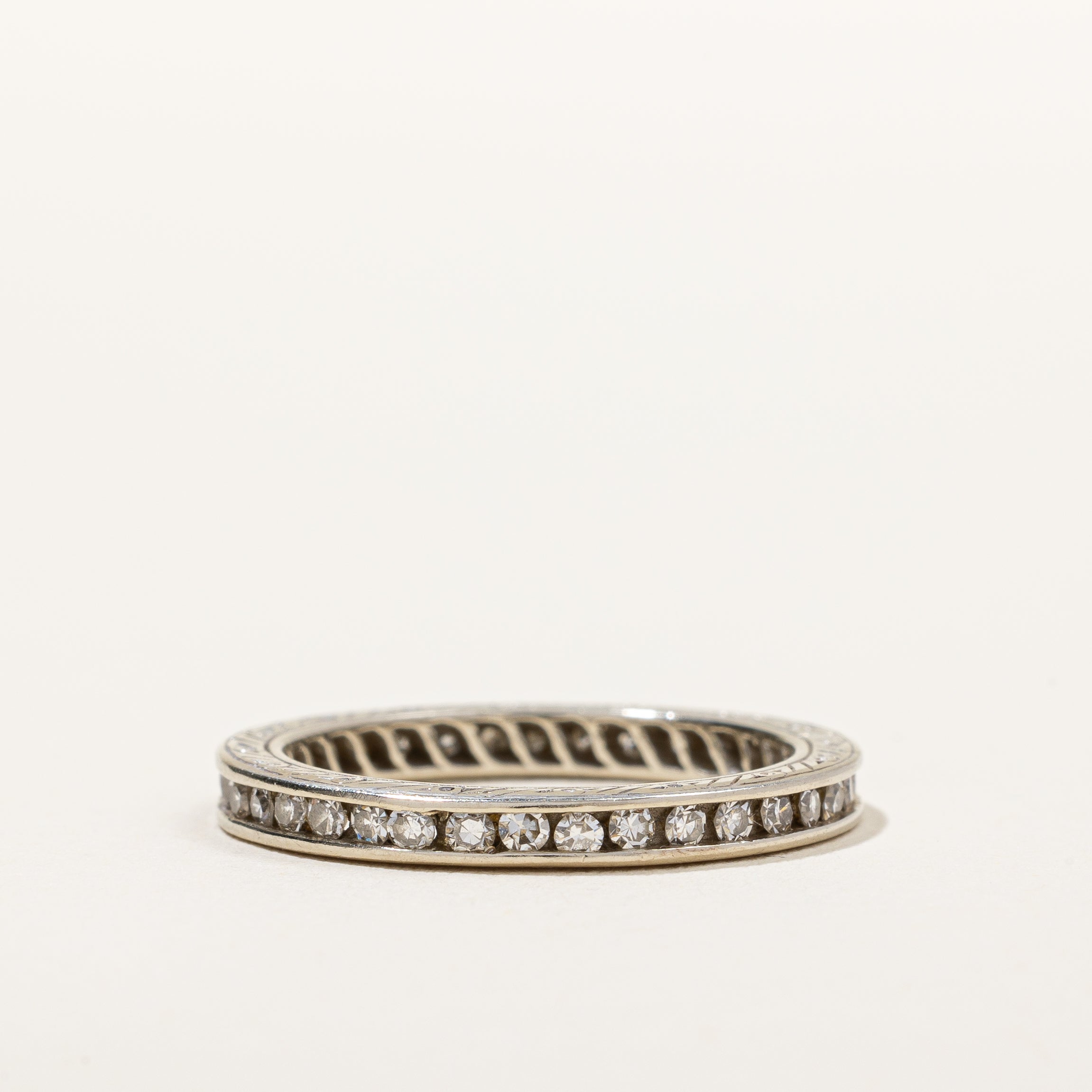Channel Set Eternity Band | 0.36 ctw, SZ 5.5 |